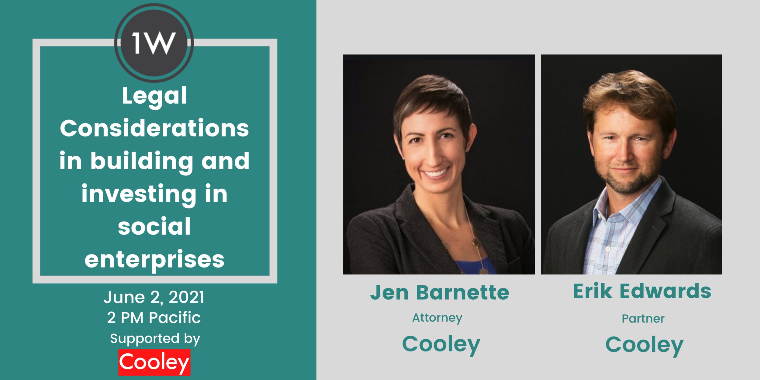 Legal Considerations in building and investing in social enterprises