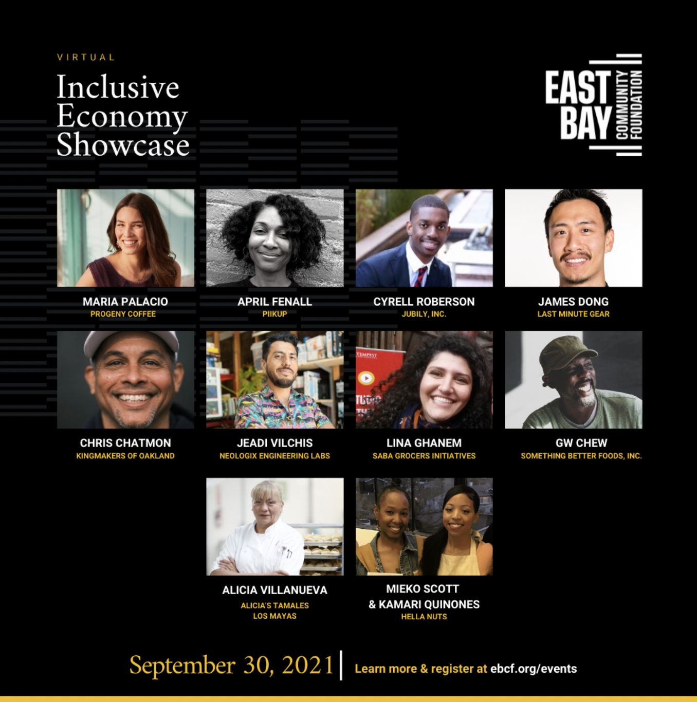 EBCF's Inclusive Economy Fall Showcase