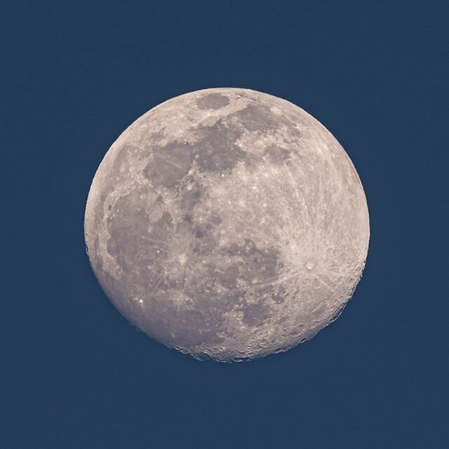 Just and ordinary, run-o-the-mill portrait of the 12.8-day-old-moon rising at JGAP in the twilight last night.  When astronomers call a moon a certain number of &quot;days old&quot;, they are referring how many days since the moon was last &quot;new&