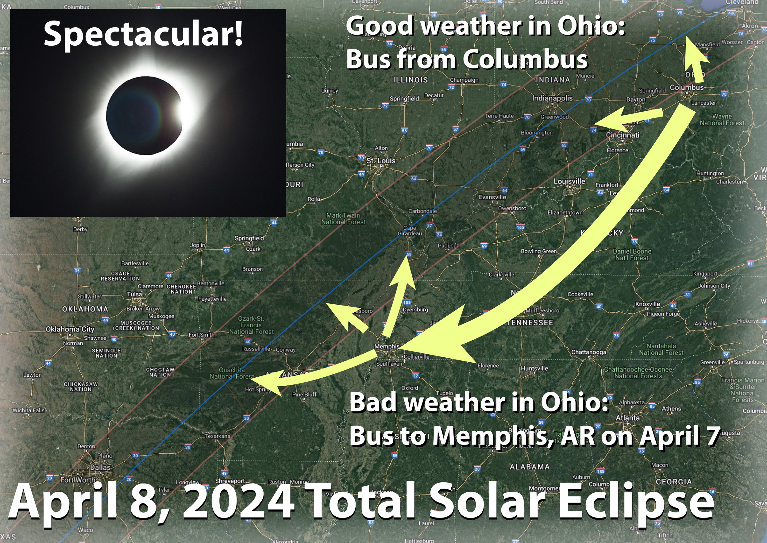 Eclipse Trip 2024! — John Glenn Astronomy Park
