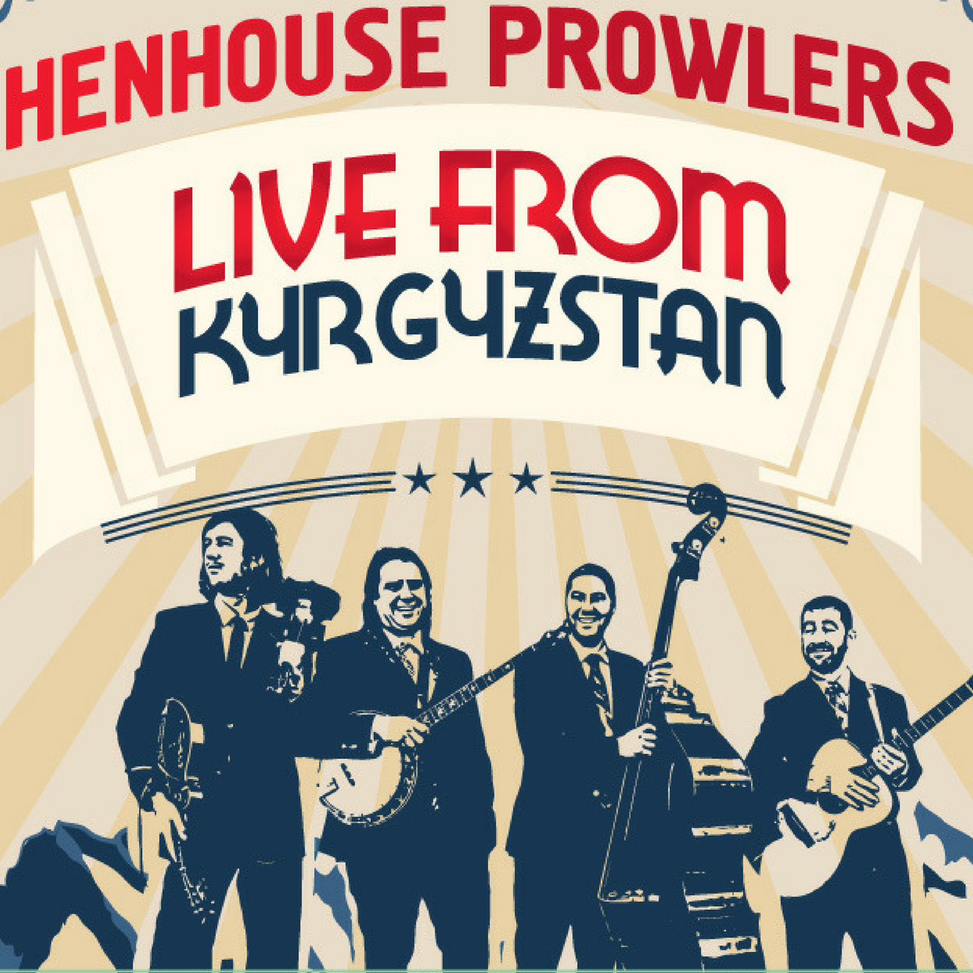 Henhouse Prowlers release new album "Live From Kyrgyzstan".