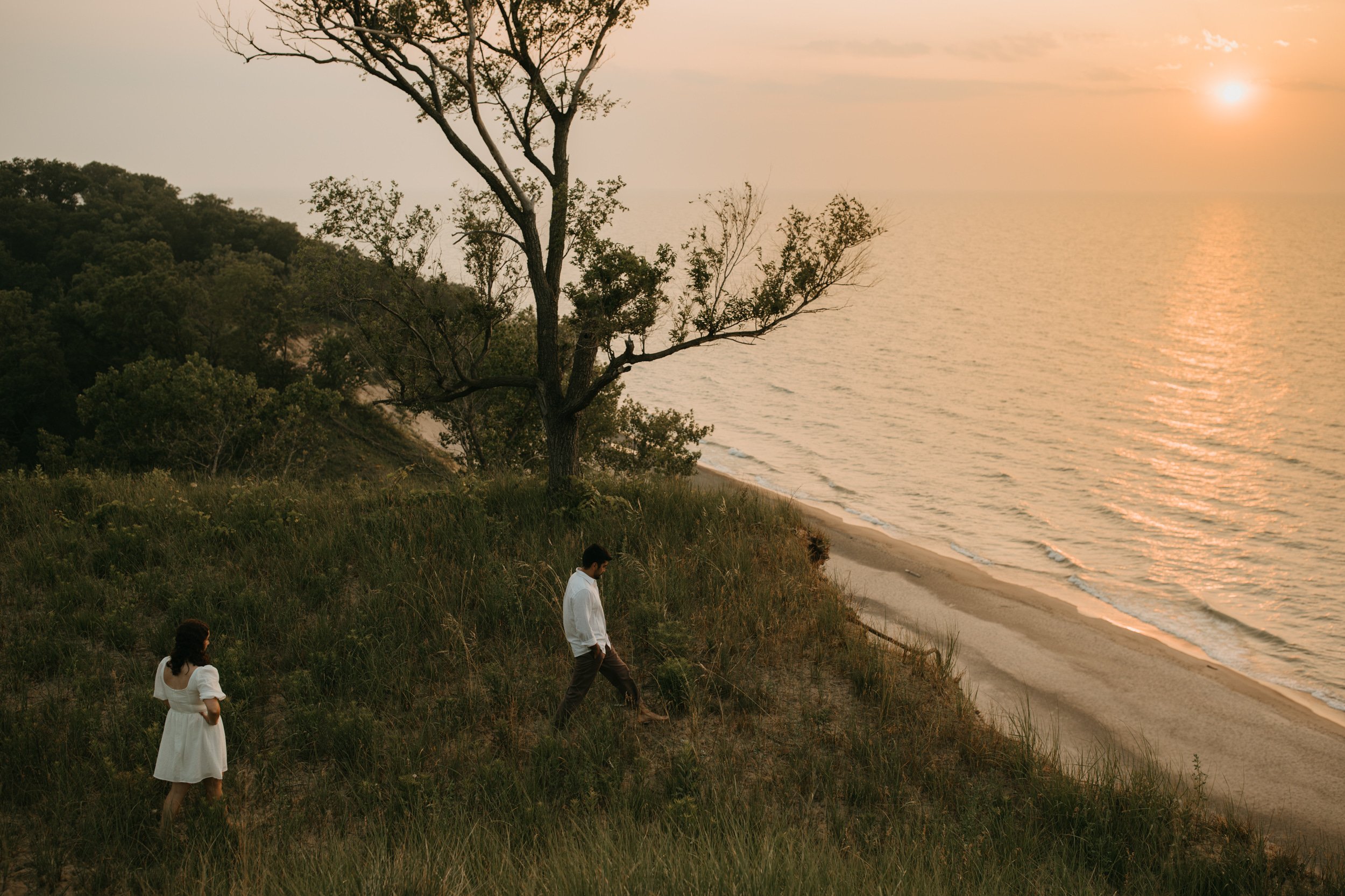 lake michigan engagement session photographer michigan city indiana dunes national park documentary film -14.jpg