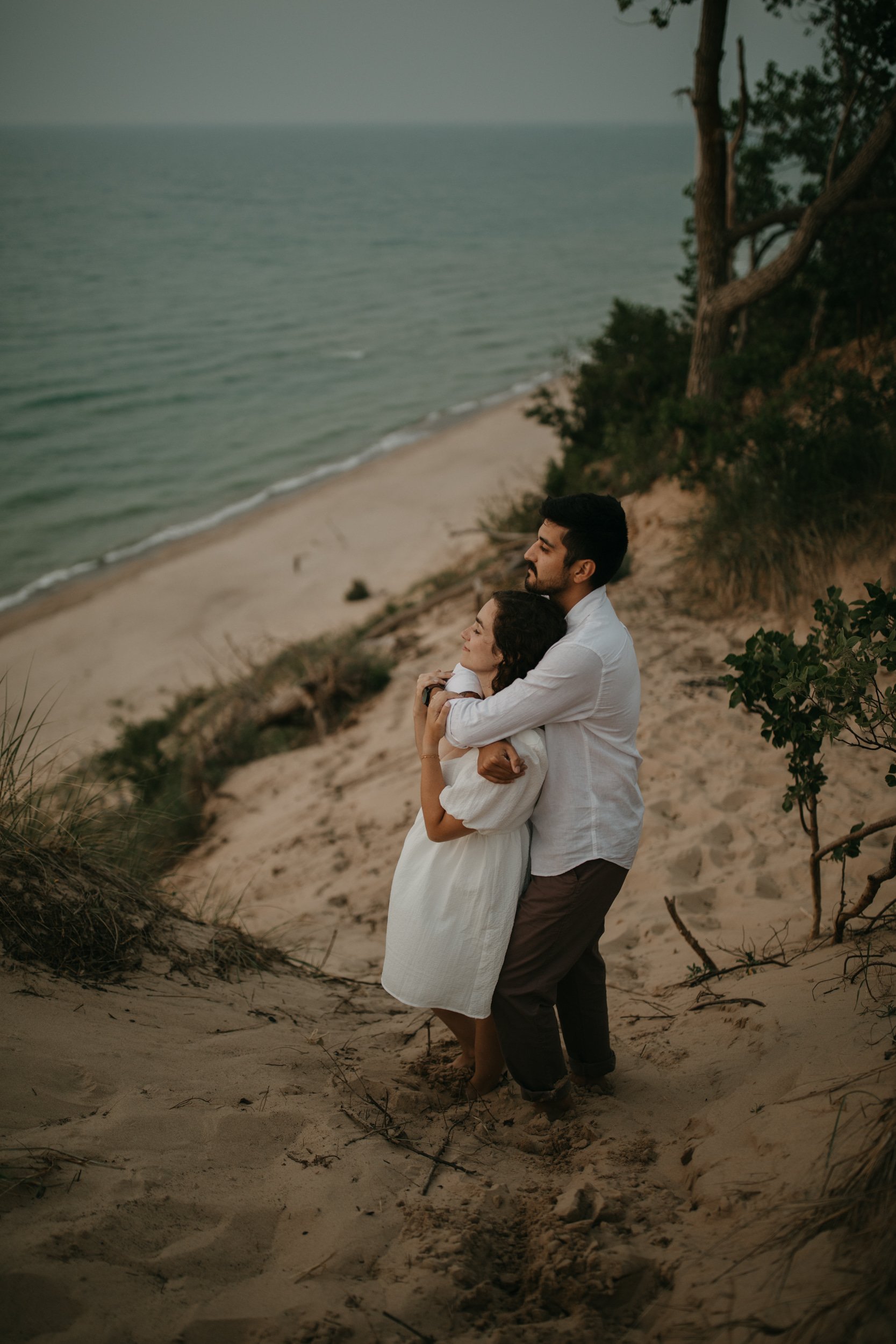 lake michigan engagement session photographer michigan city indiana dunes national park documentary film -31.jpg