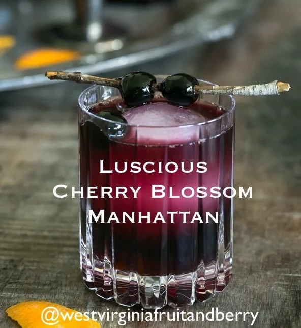 Luscious Cherry Blossom Manhattan