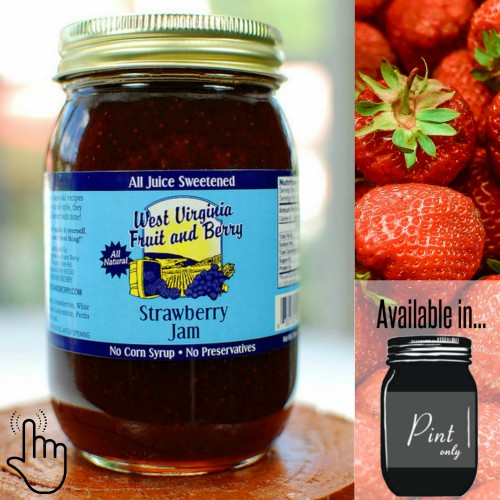 Strawberry Jam (Juice Sweetened)