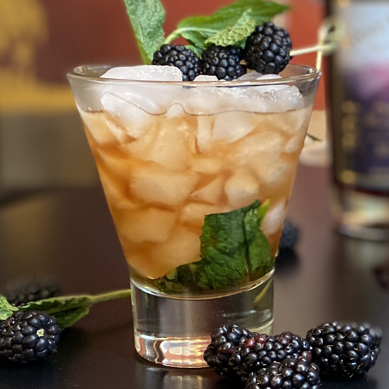 Blackberry-Mint Julep