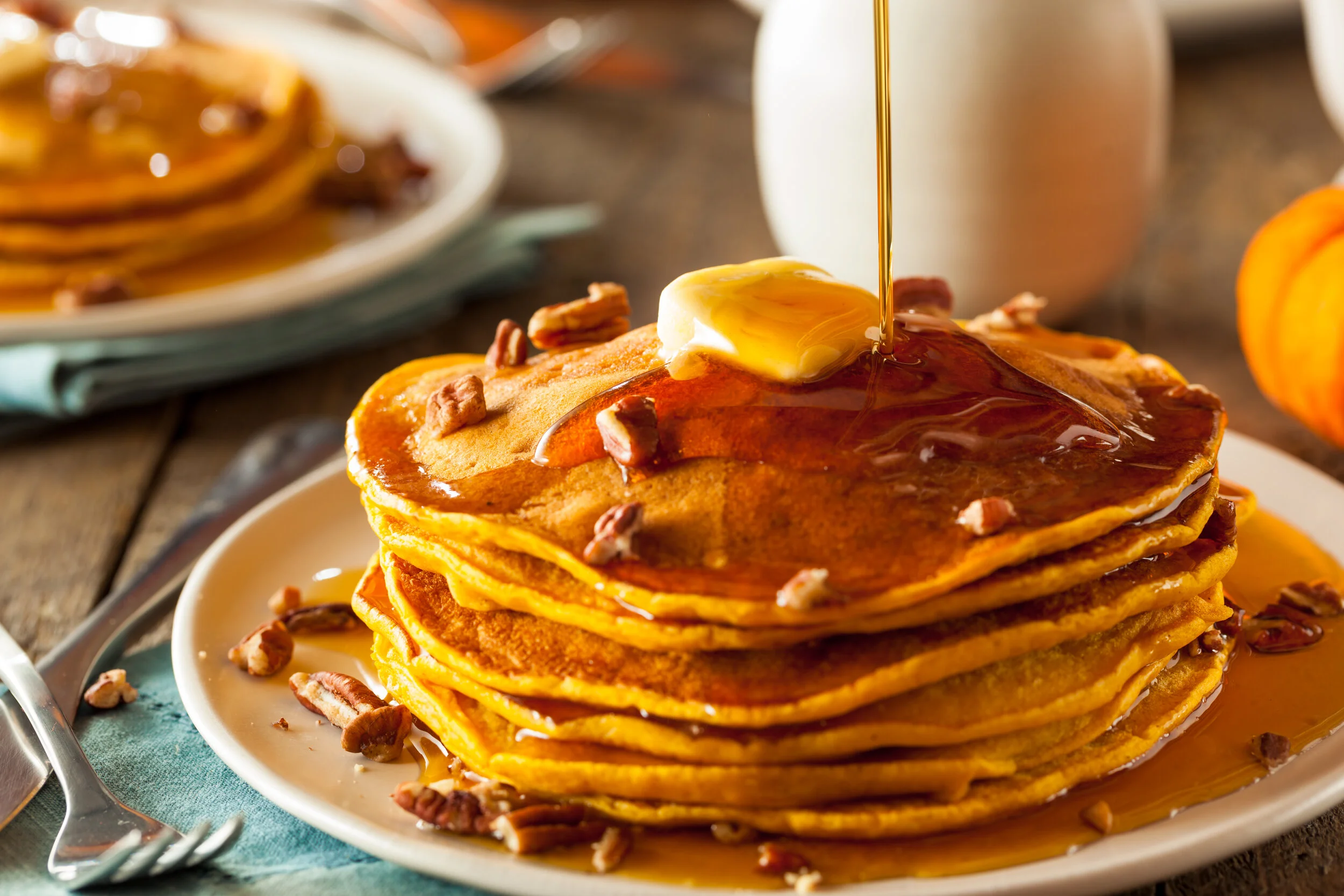Pumpkin Butter Pancakes