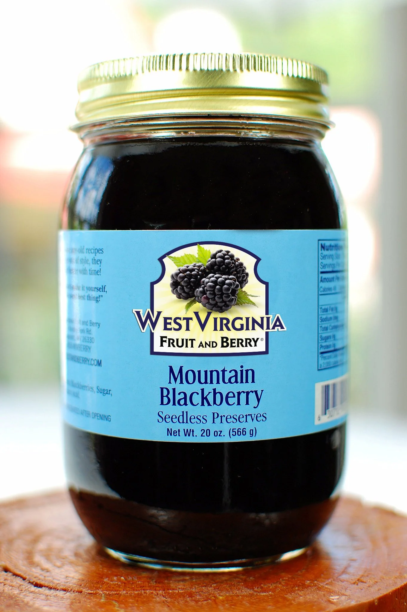 All Natural Mountain Blackberry™ Seedless Preserves — West Virginia