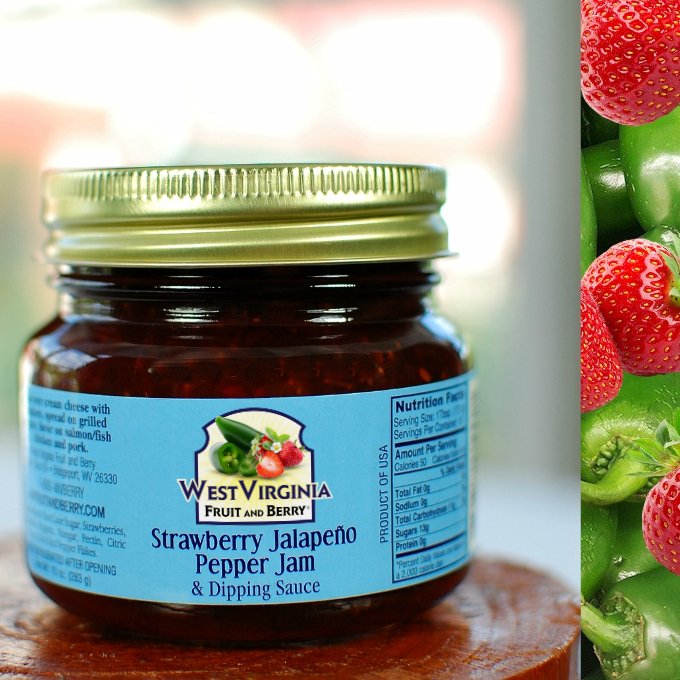 Strawberry-Jalapeño Jam and Dipping Sauce