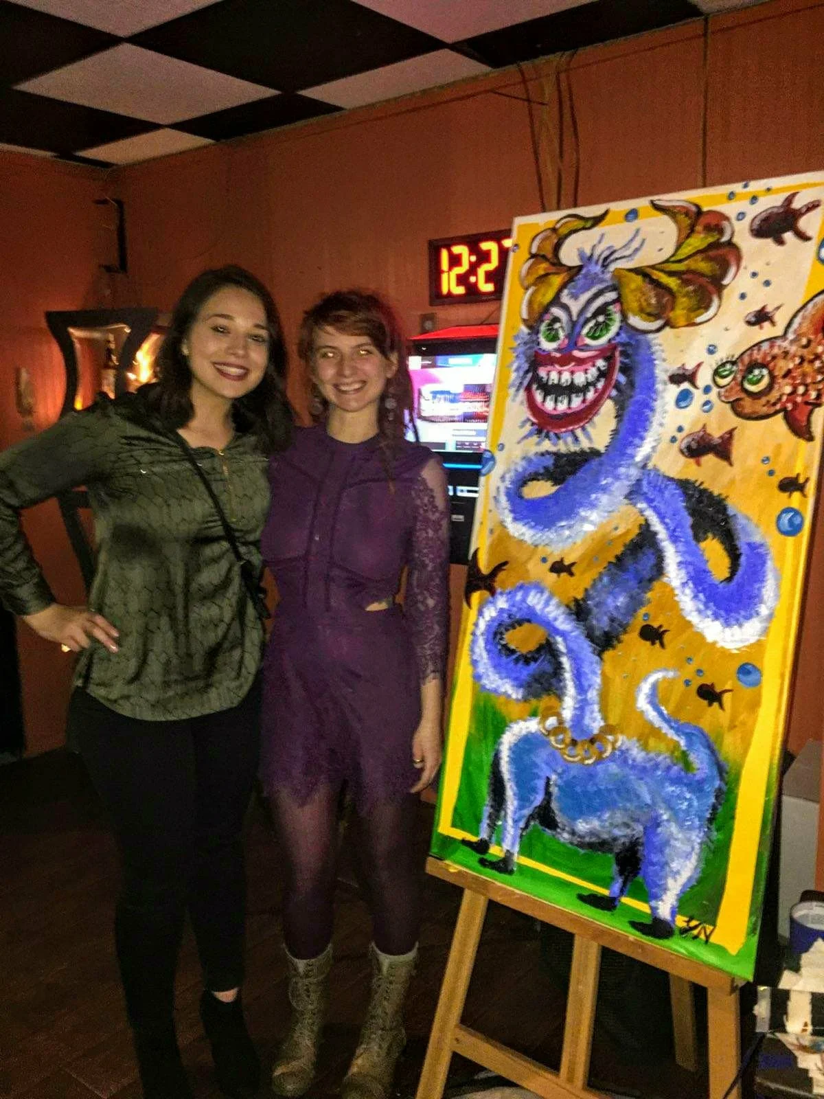 Live Painting Marion Illinois (SOLD) 