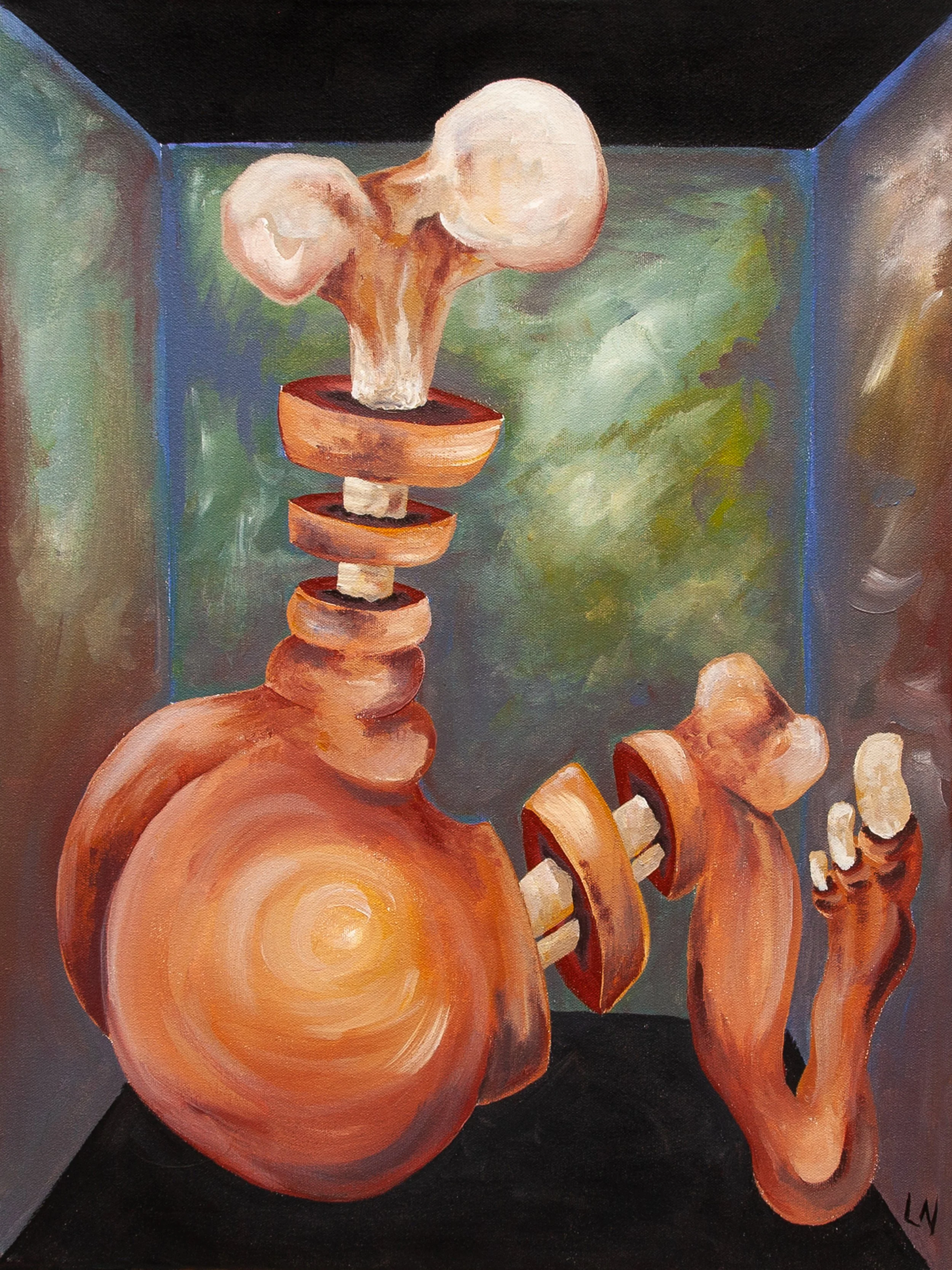 "BUTT BONE" 18"X24" $200