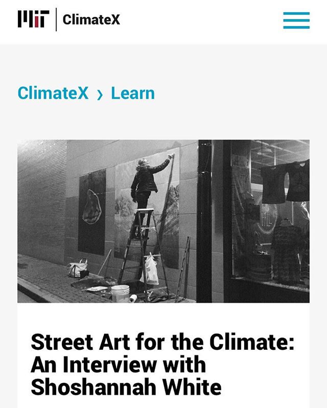 Absolutely beyond honored that MIT&rsquo;s climate folks were interested in my project, @chattermarkproject .
.
Link to interview in bio. .

Thank you MIT, ClimateX, @kindlingfund @space538 @bakeryphotocollective and so many contributors that have ma