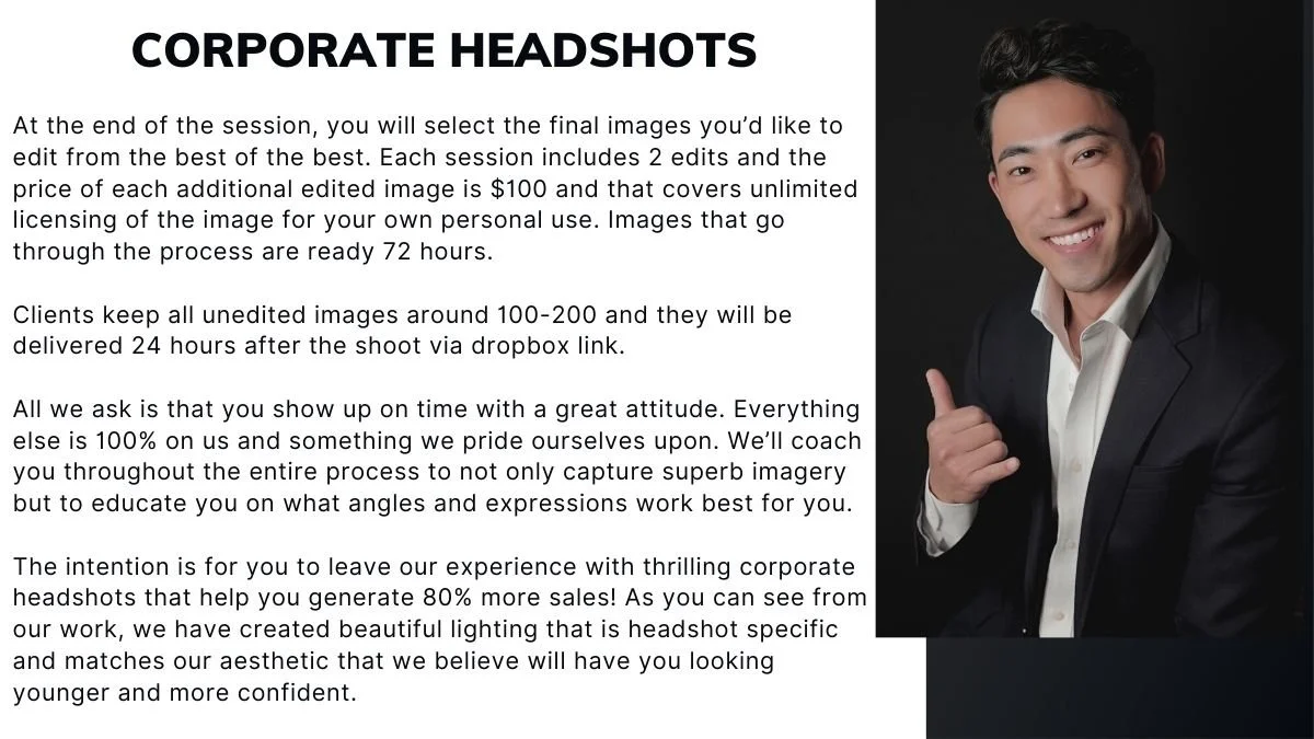 corporate headshots
