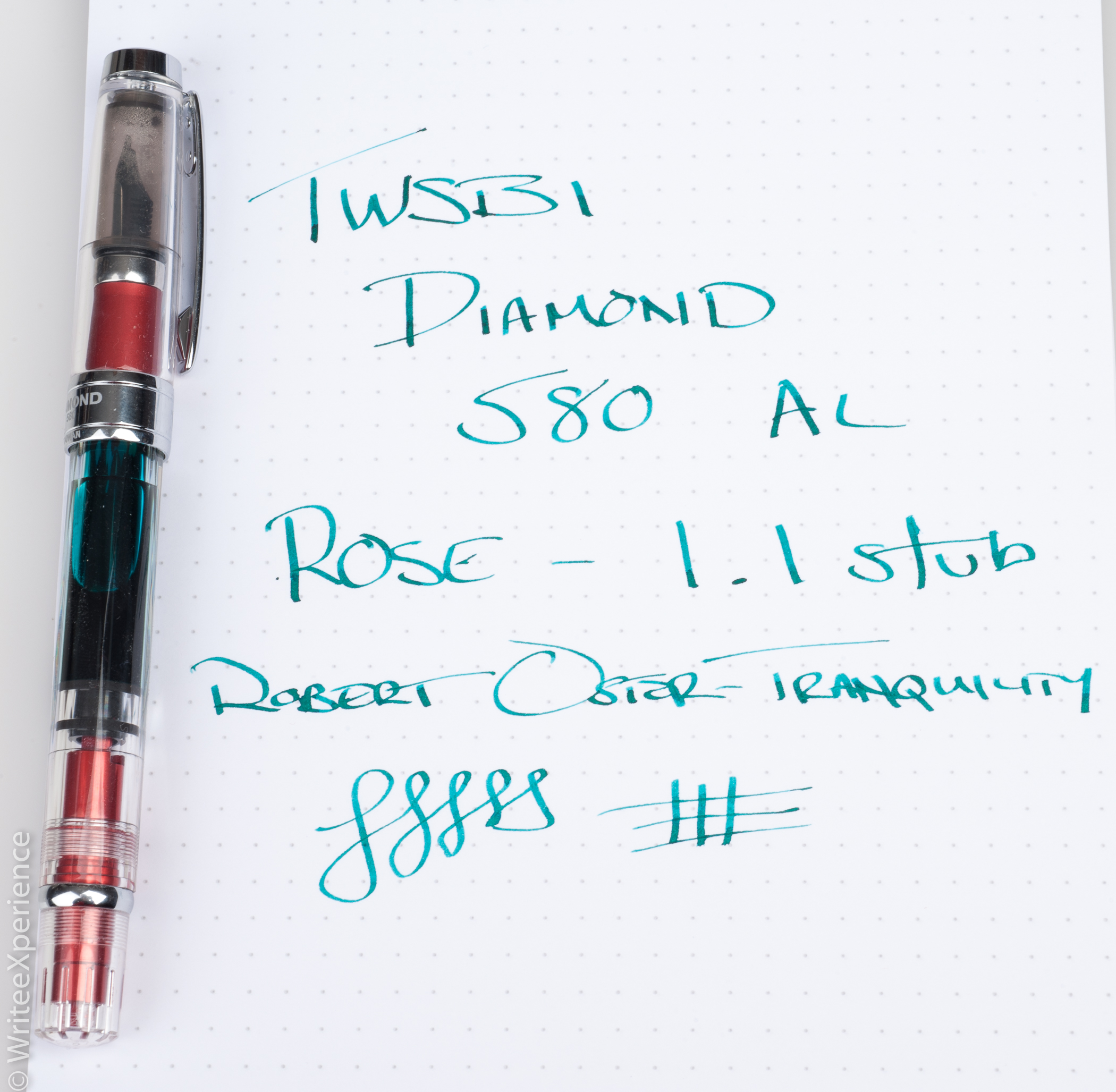 TWSBI Diamond 580ALR Rose Fountain Pen NEW TO MARKET