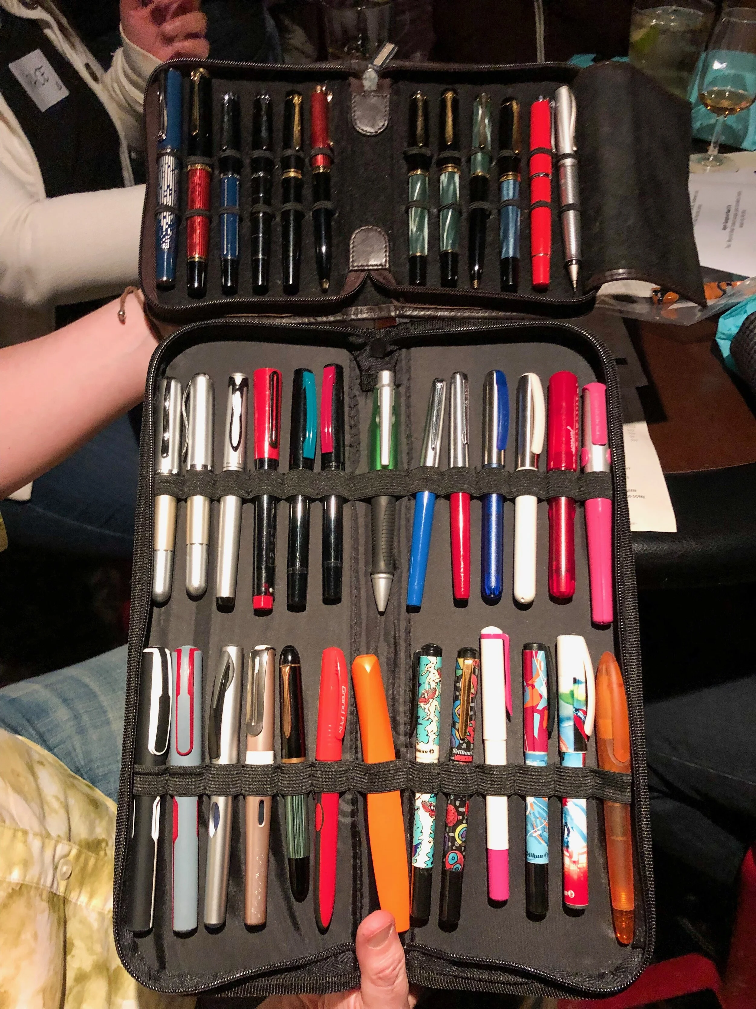 Maja’s wonderful selection of Pelikan fountain pens
