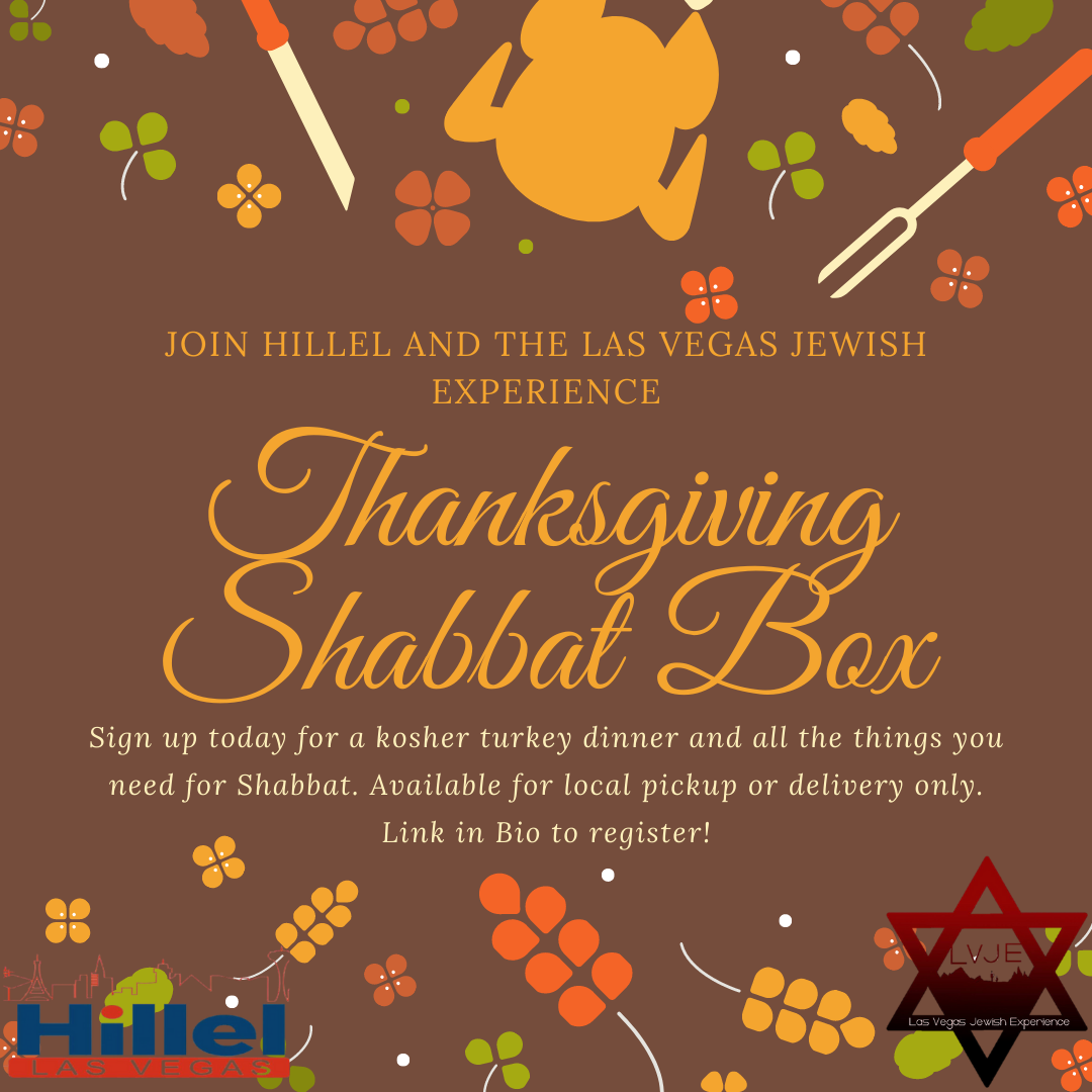 Thanksgiving Shabbat Boxes with Las Vegas Jewish Experience