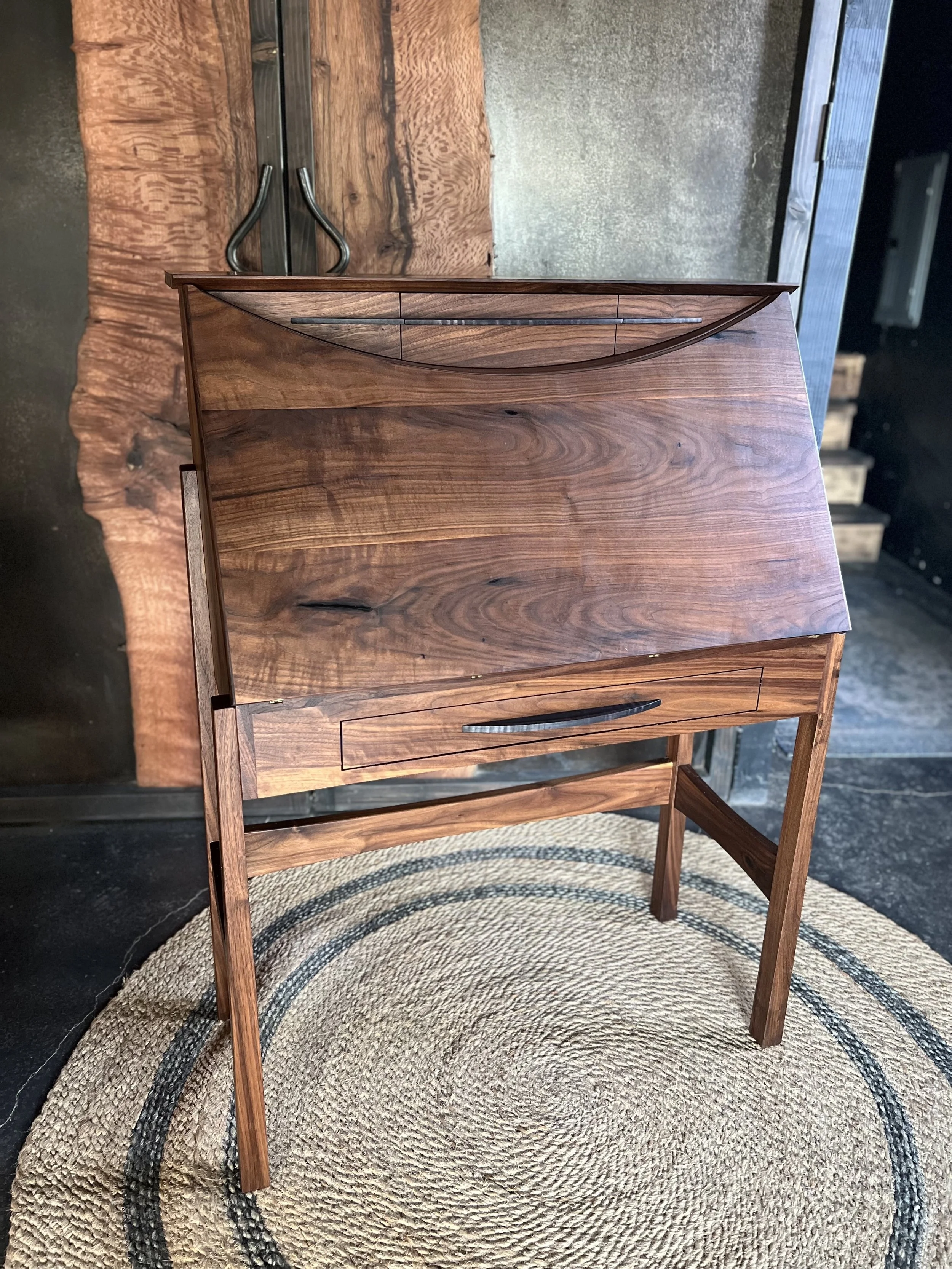 Modern Slant Front Desk