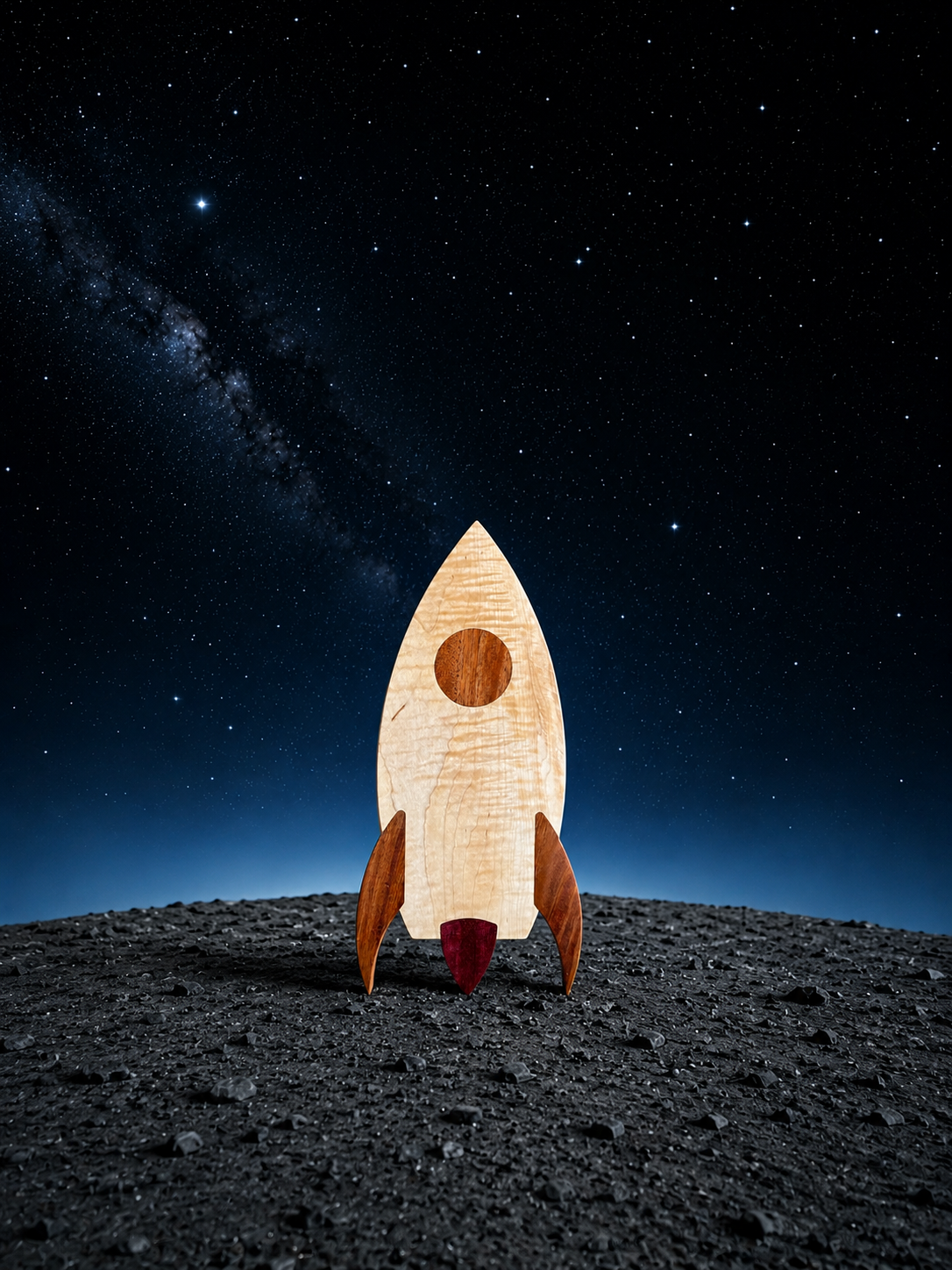 Retro Rocket Ship