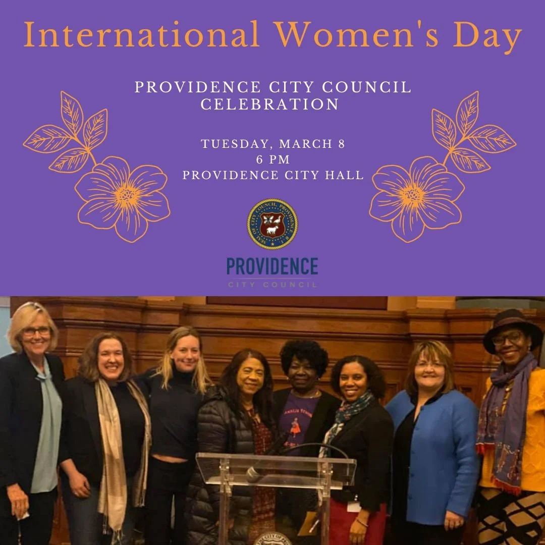 Providence City Council International Women's Day Celebration