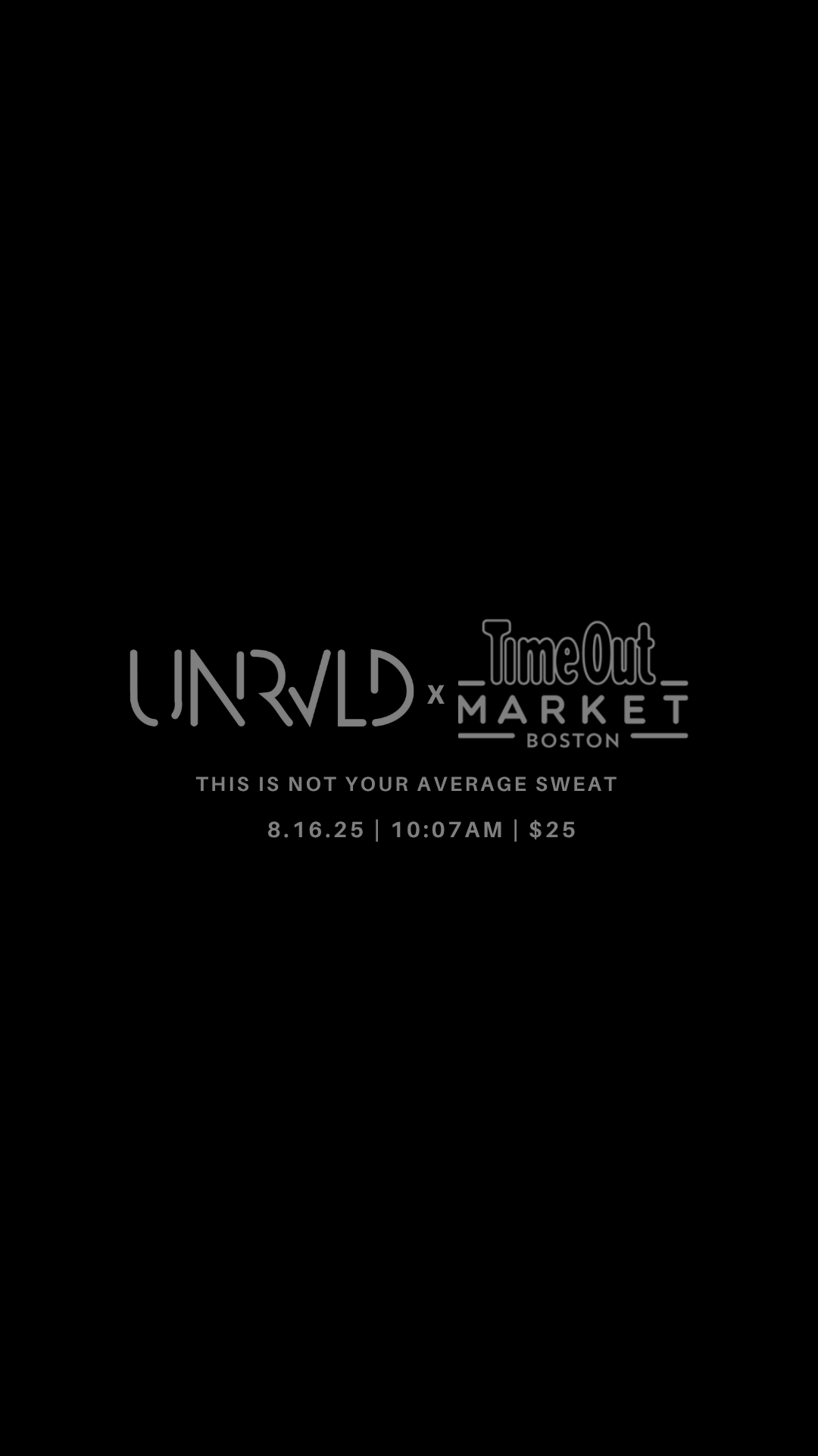 UNRVLD x Time Out Market: Community Fitness Experience
