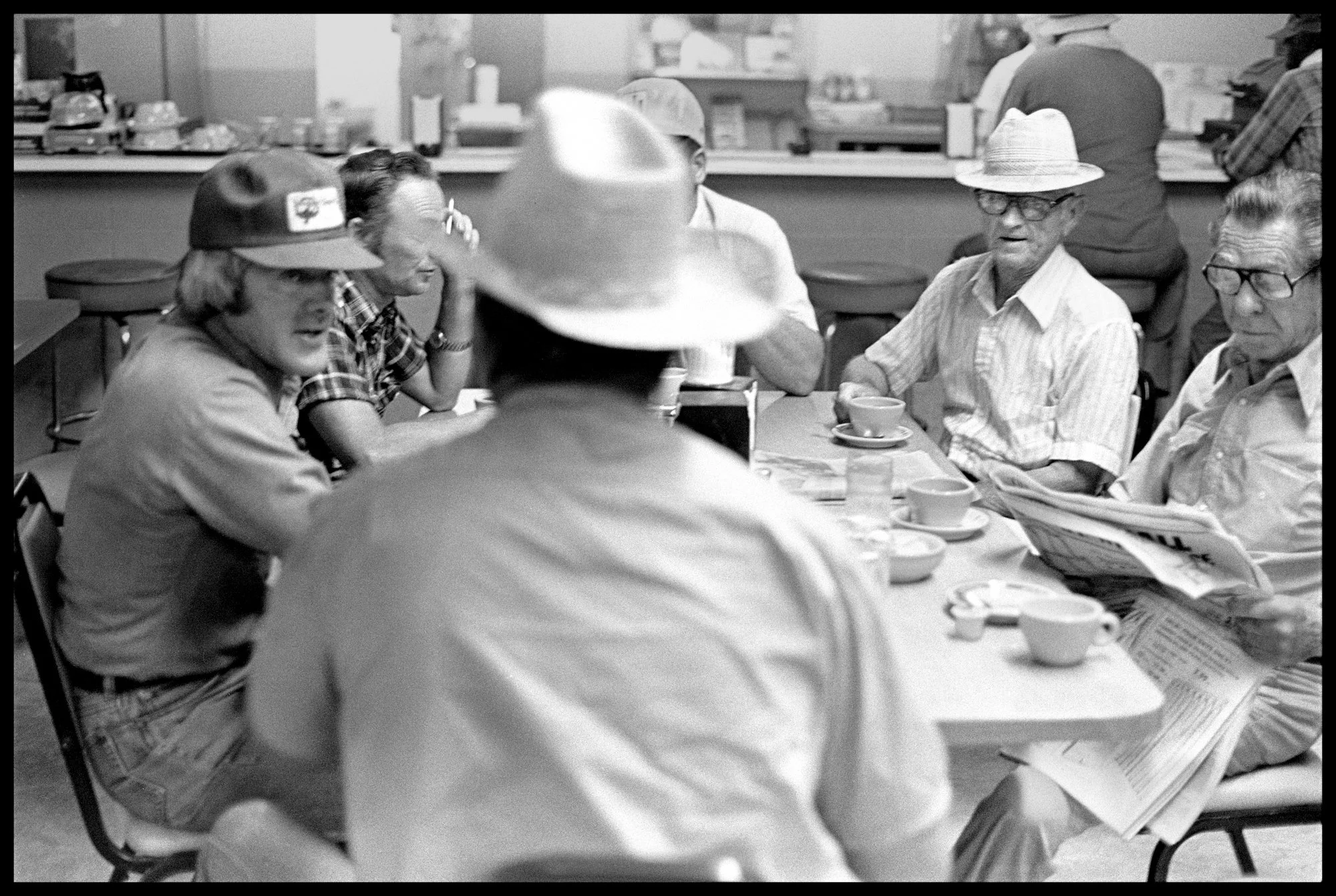 ©Lisa McCord, Granddaddy with Friends at Donut Shop, 1982.jpg