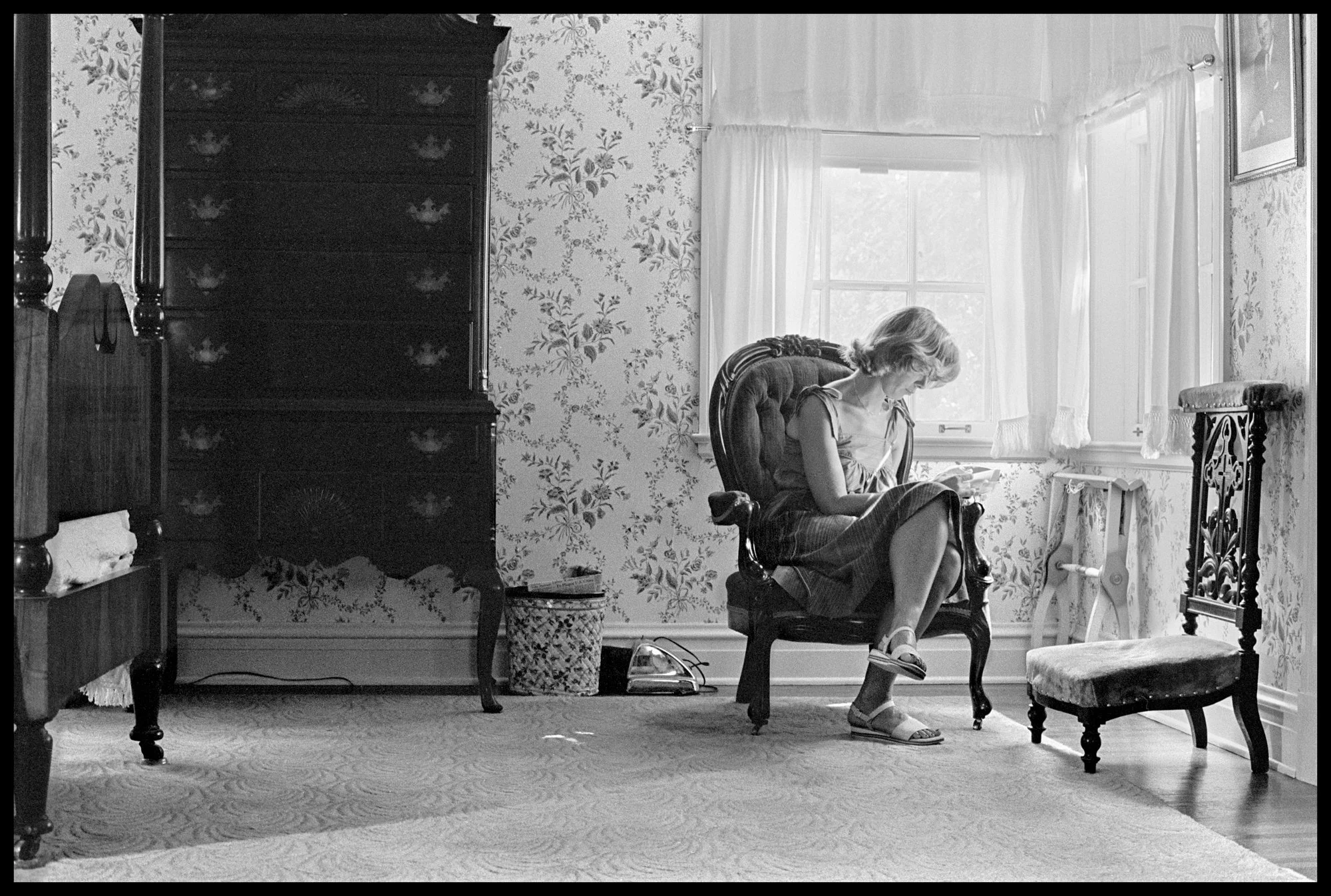 ©Lisa McCord, June Reading by Window, 1980.jpg