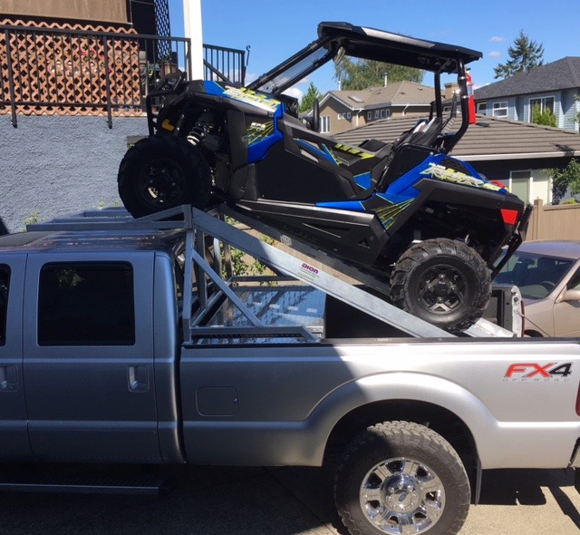 Custom Rear Atv Rack Gallery — Dion Custom Metal Fabrication & Design