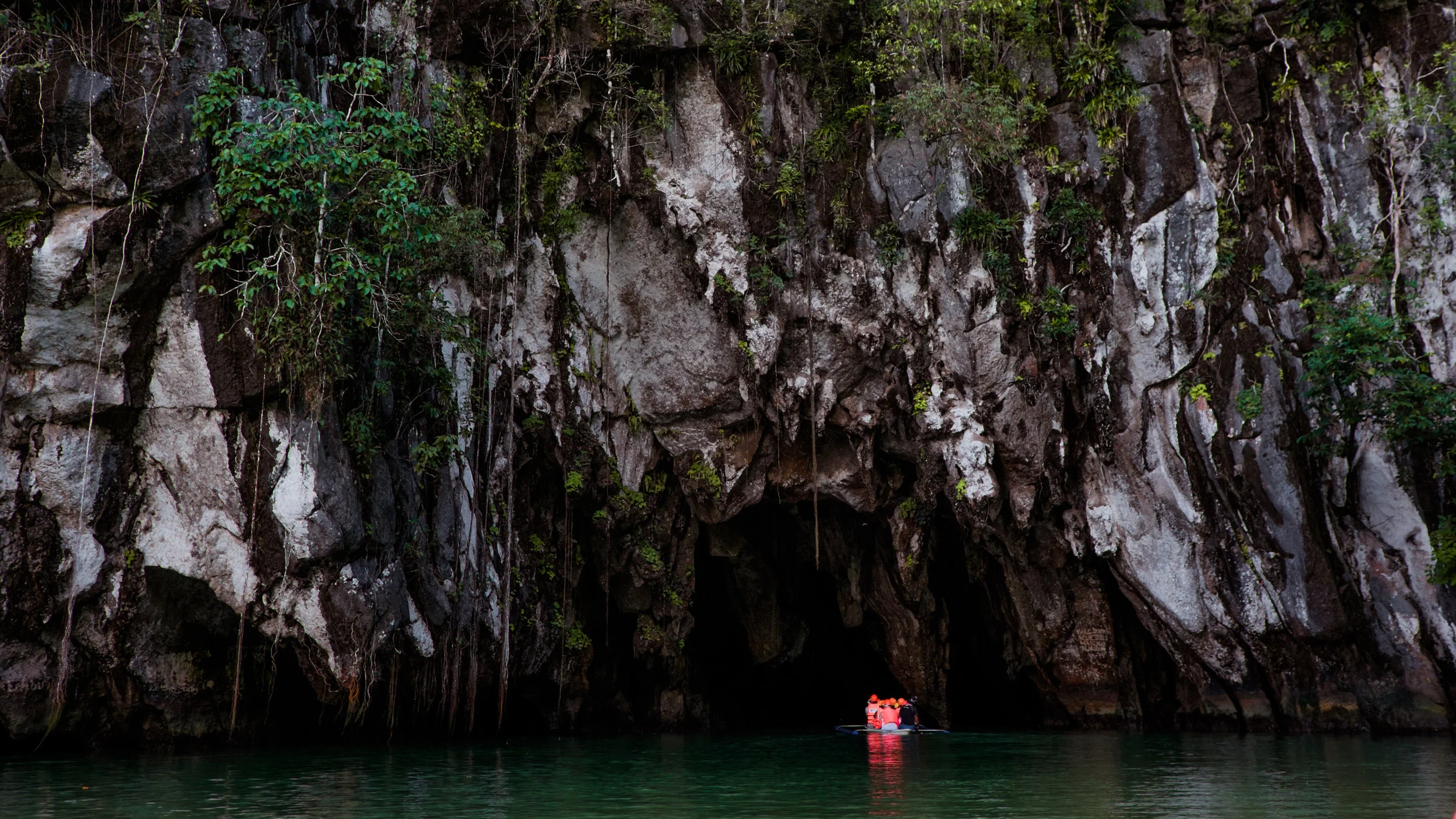 Entrance to the Underground River.