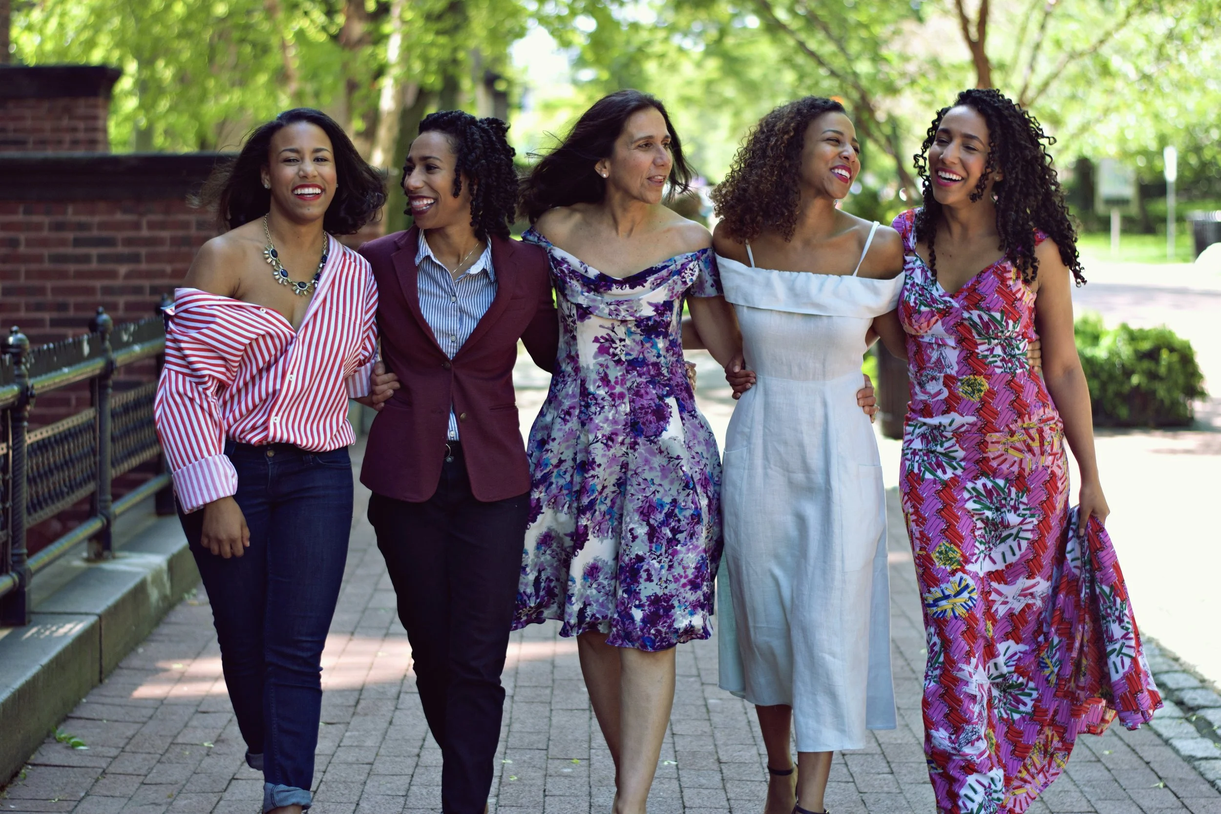 Tasha, Elizabeth, Karen, Victoria and Alexandra