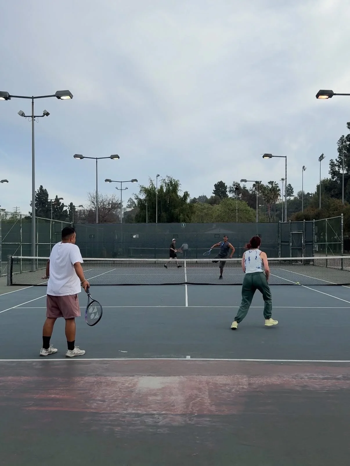 Tennis coach, audiologist, overall elite human. So grateful I got to know you this year. Good luck on your next chapter @anishvthakkar. See you in Thailand! OK, get outta here. Go on, geet.