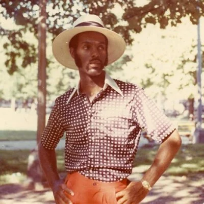 The man.