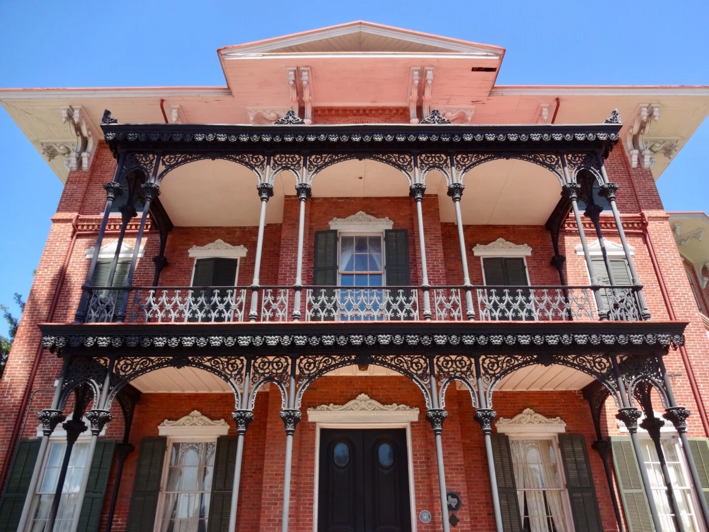 The balcony General Gordon Granger read General Order No. 3 from to the crowd of enslaved African Americans. Photo taken in 2018 by me.