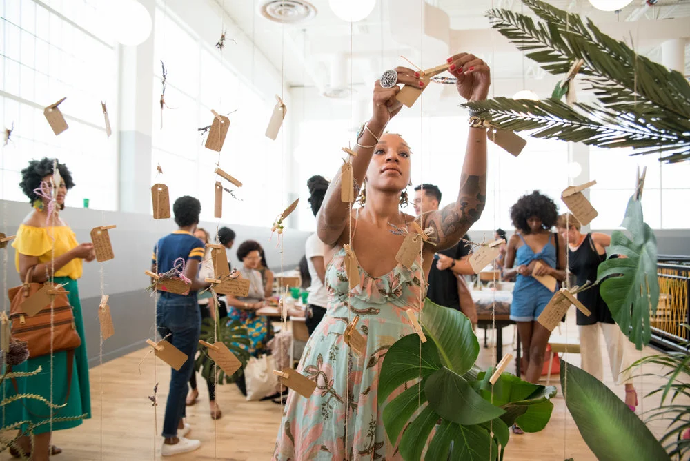 Our collaboration with Wework and love for plant installations