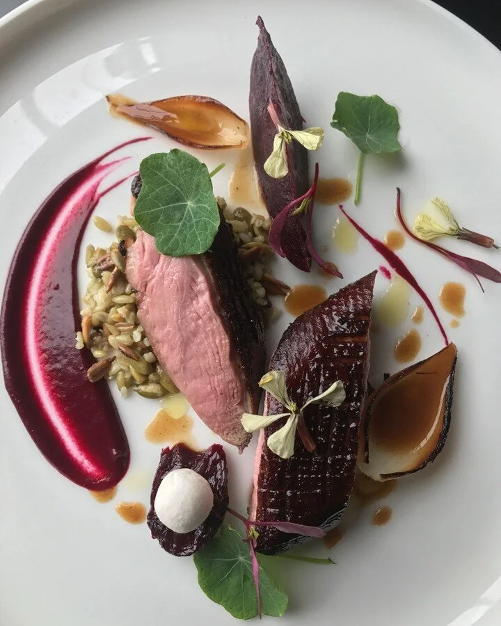 A classic Dinner in the Sky dish by Chef Phil Clark. #philskitchennz #dinnerintheskyanz #sydneyinthesky