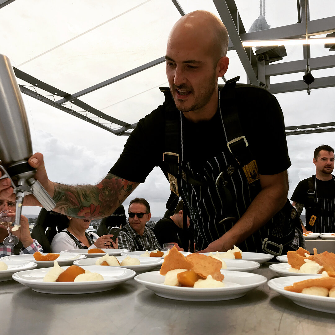 Just a few of the Chefs and assistants who cooked up a storm in Auckland for our very first event in NZ. Thanks guys. You&rsquo;re the stars.