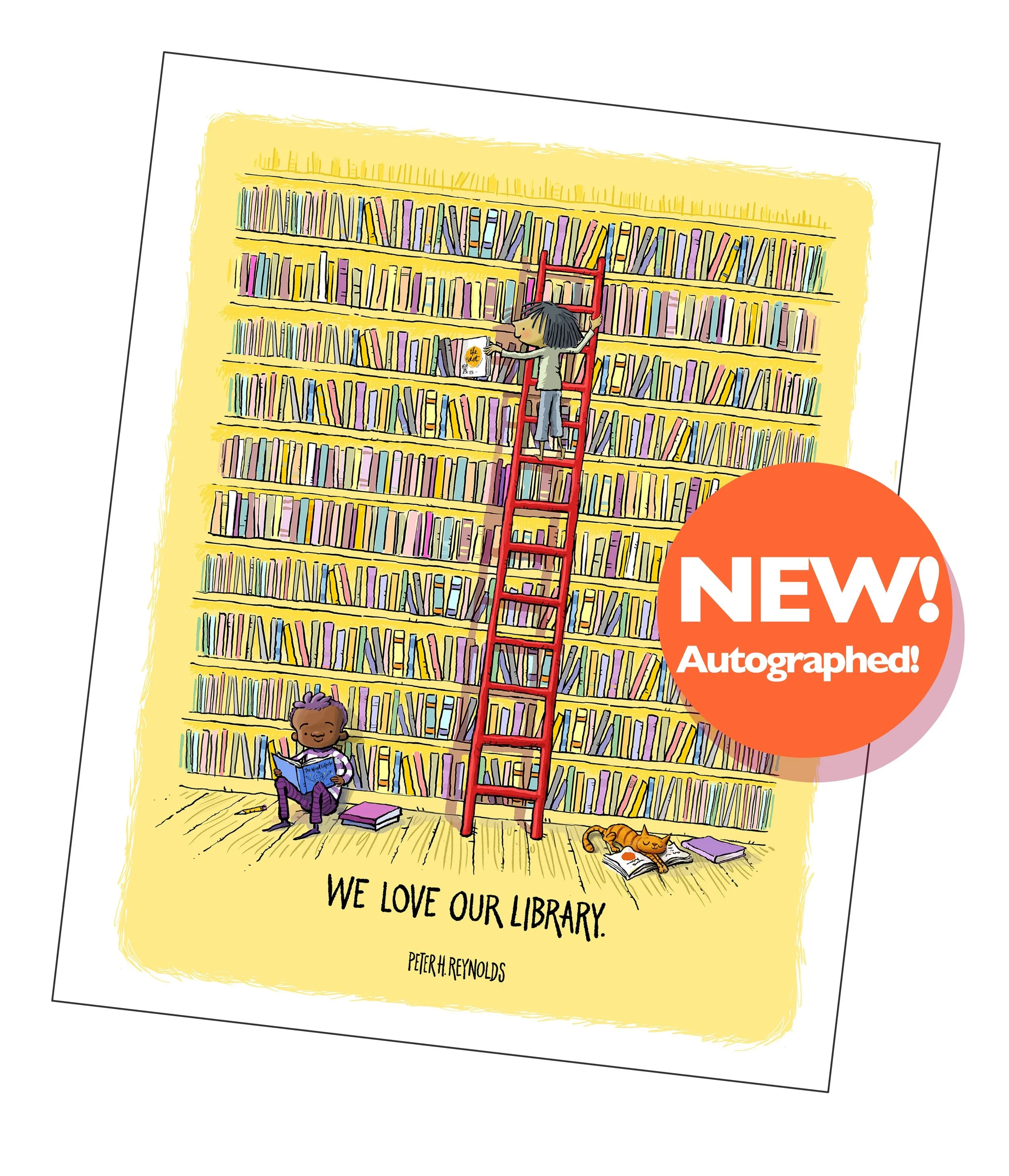 WE LOVE OUR LIBRARY!