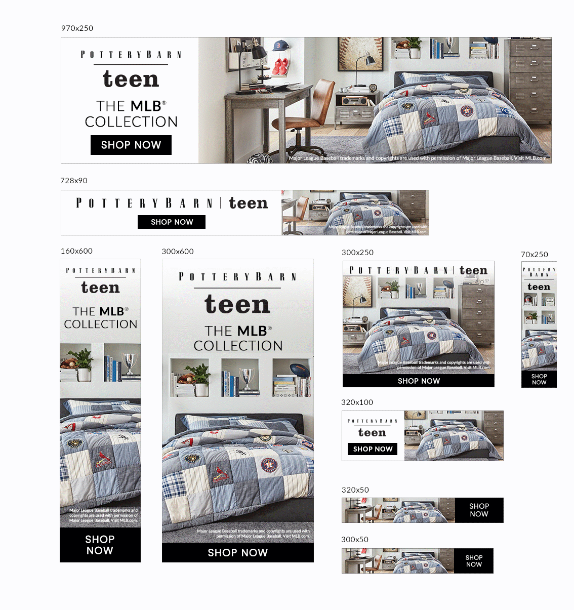 PBT x MLB - Targeted Display Banners