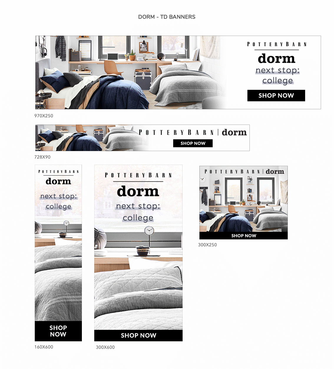 Targeted Display Banners - Dorm