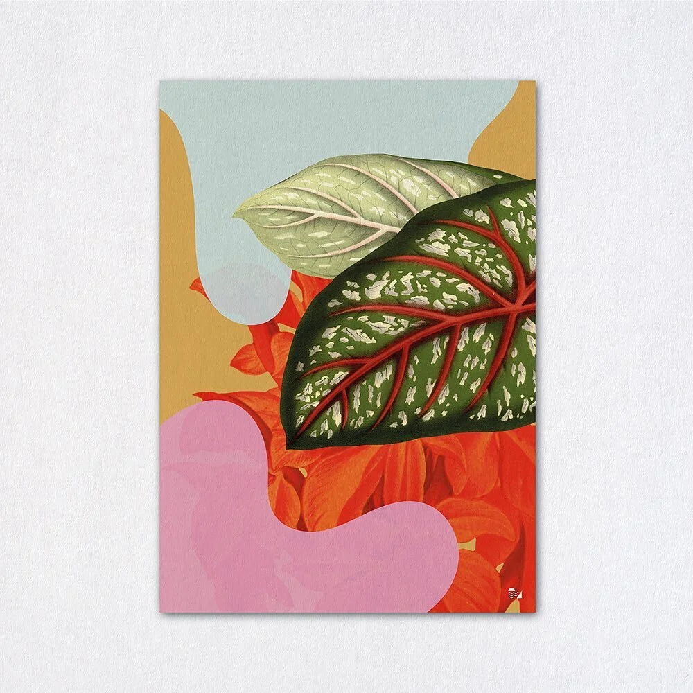 Floral prints now on sale in my new Etsy shop ! 💜💐🔮 come and have a 👀 x