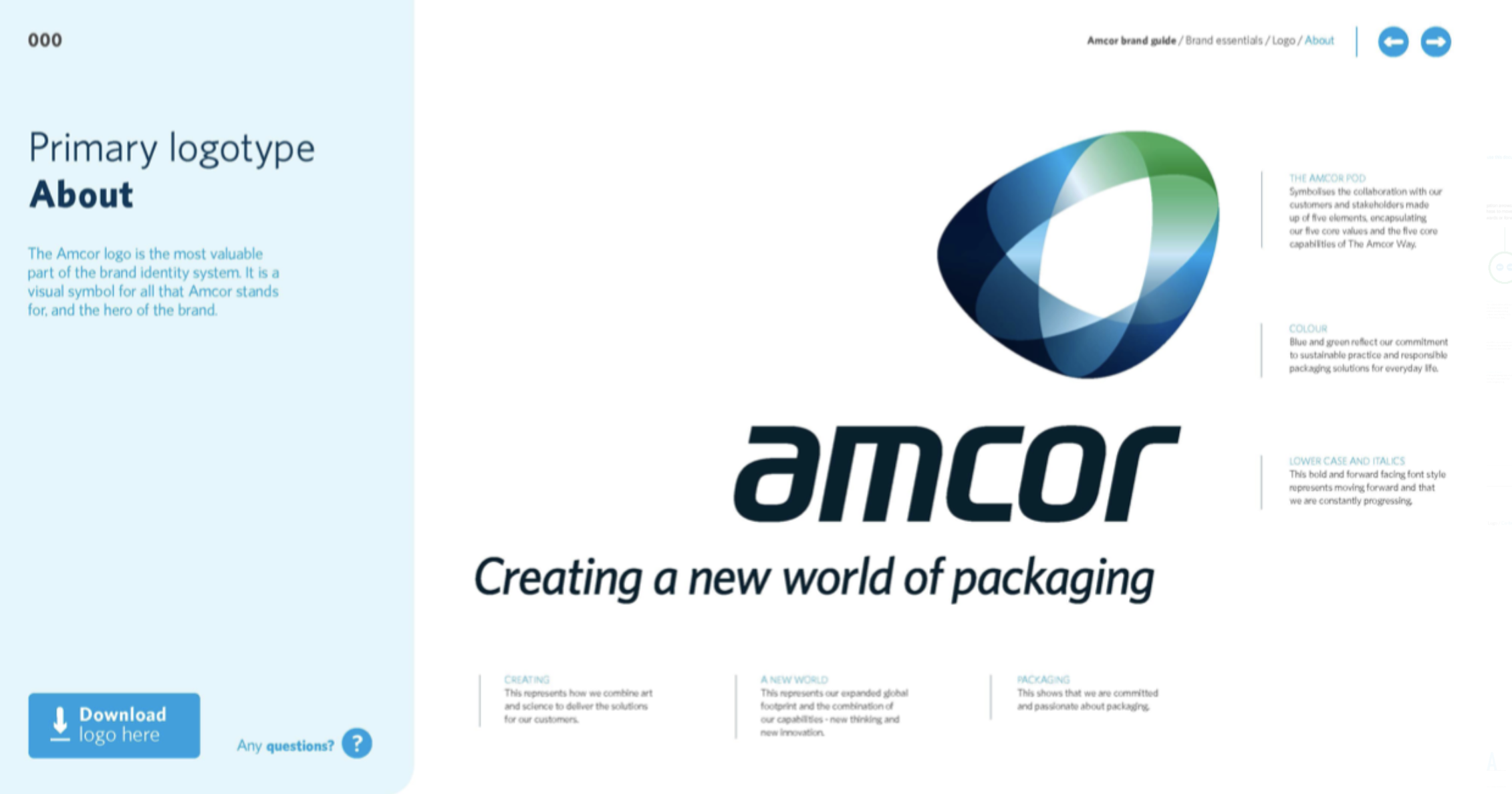 Amcor Brand Guidelines