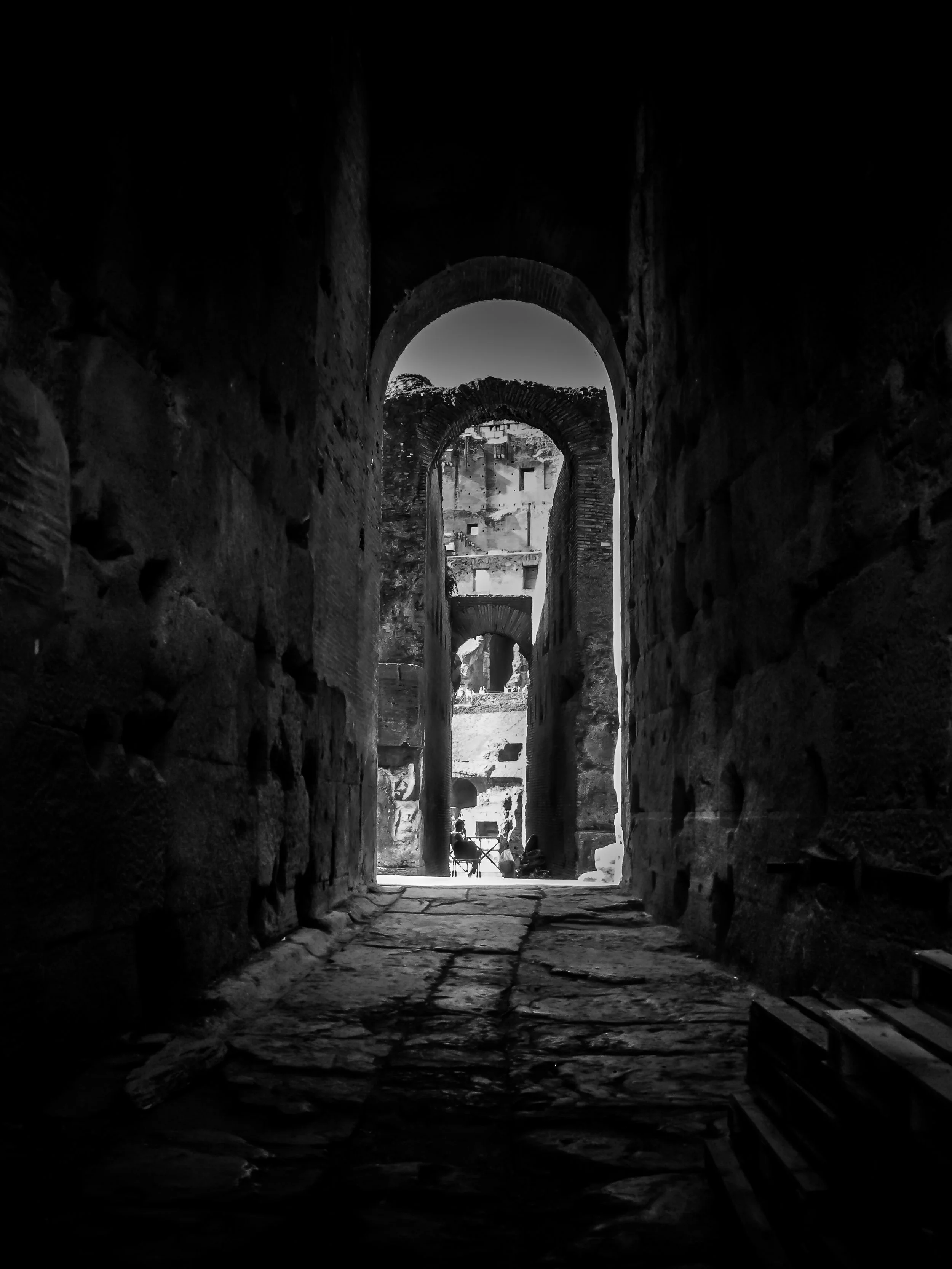 The Flavian Amphitheatre main entrance