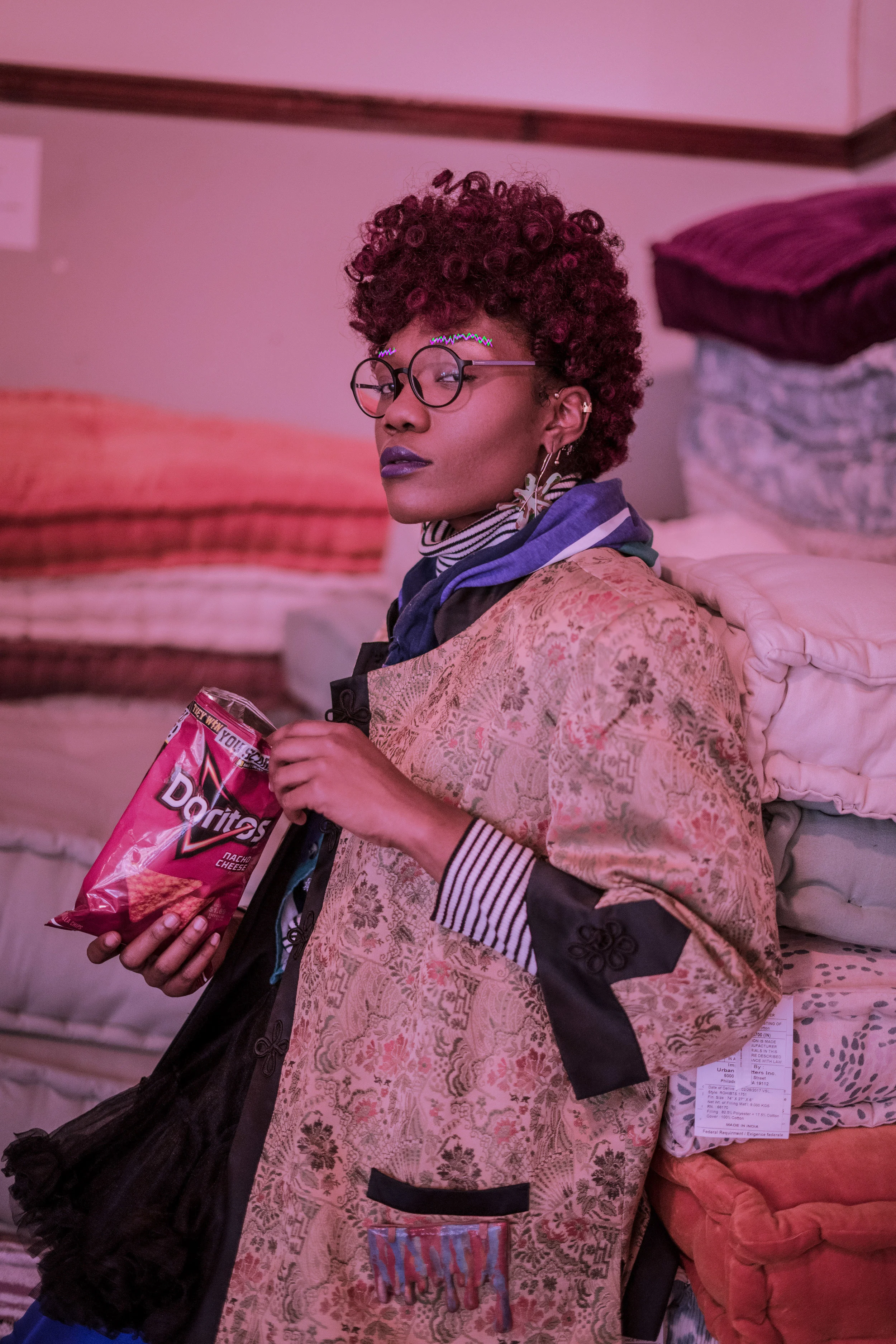 Happy Accident "Drip Pocket Brooch"