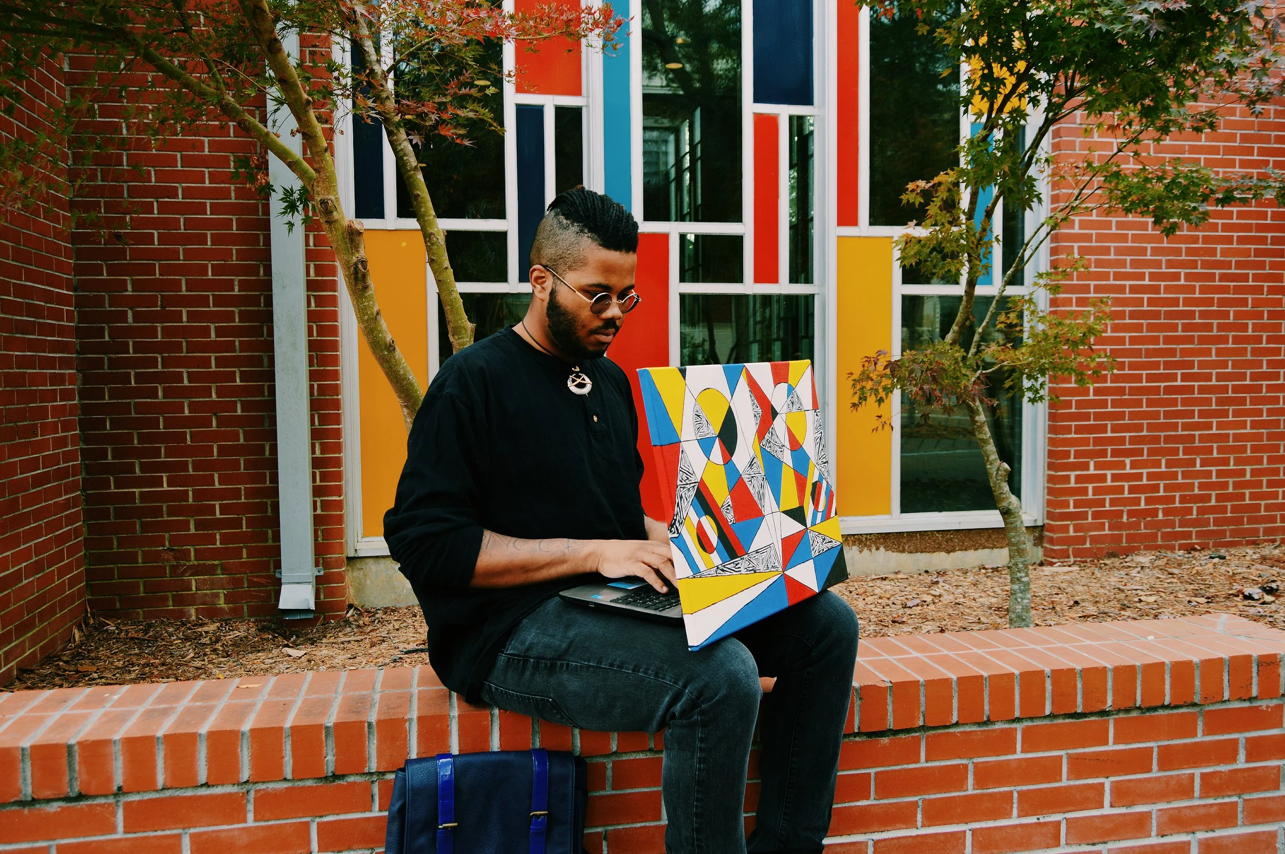 Jus Cuz series "IHeartMondrian"