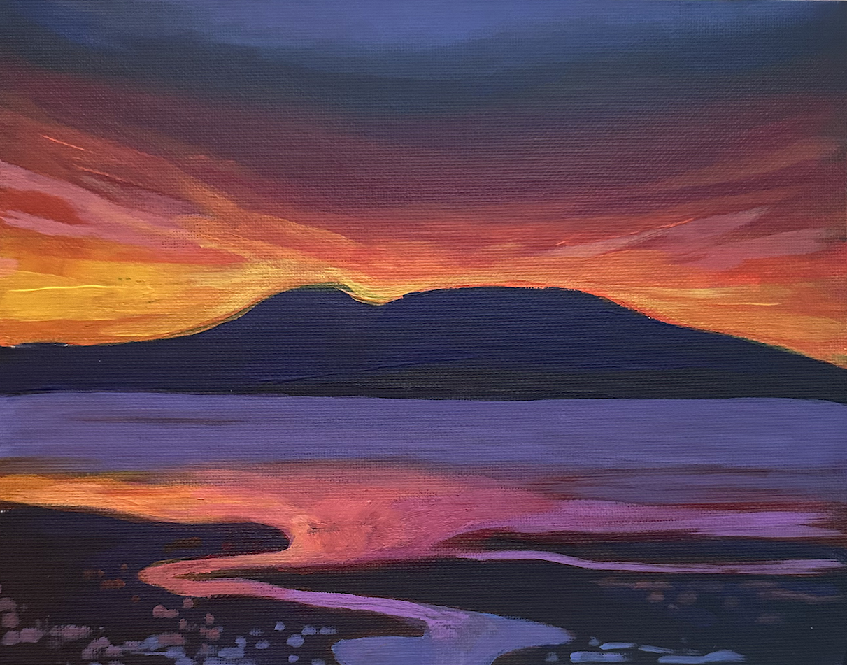 Paint Night: Sleeping Lady at Sunset