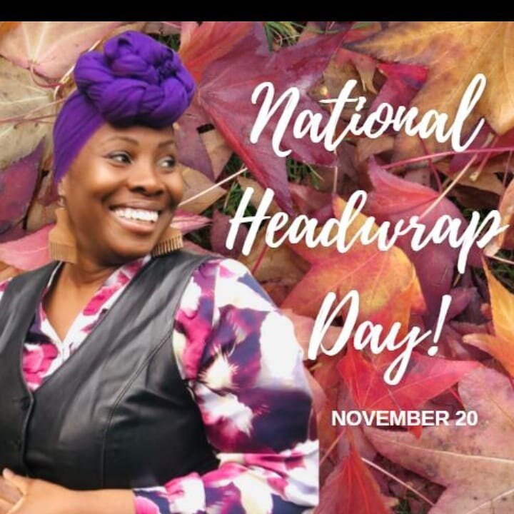 It's #nationalheadwrapday 

Adorn your crown!
