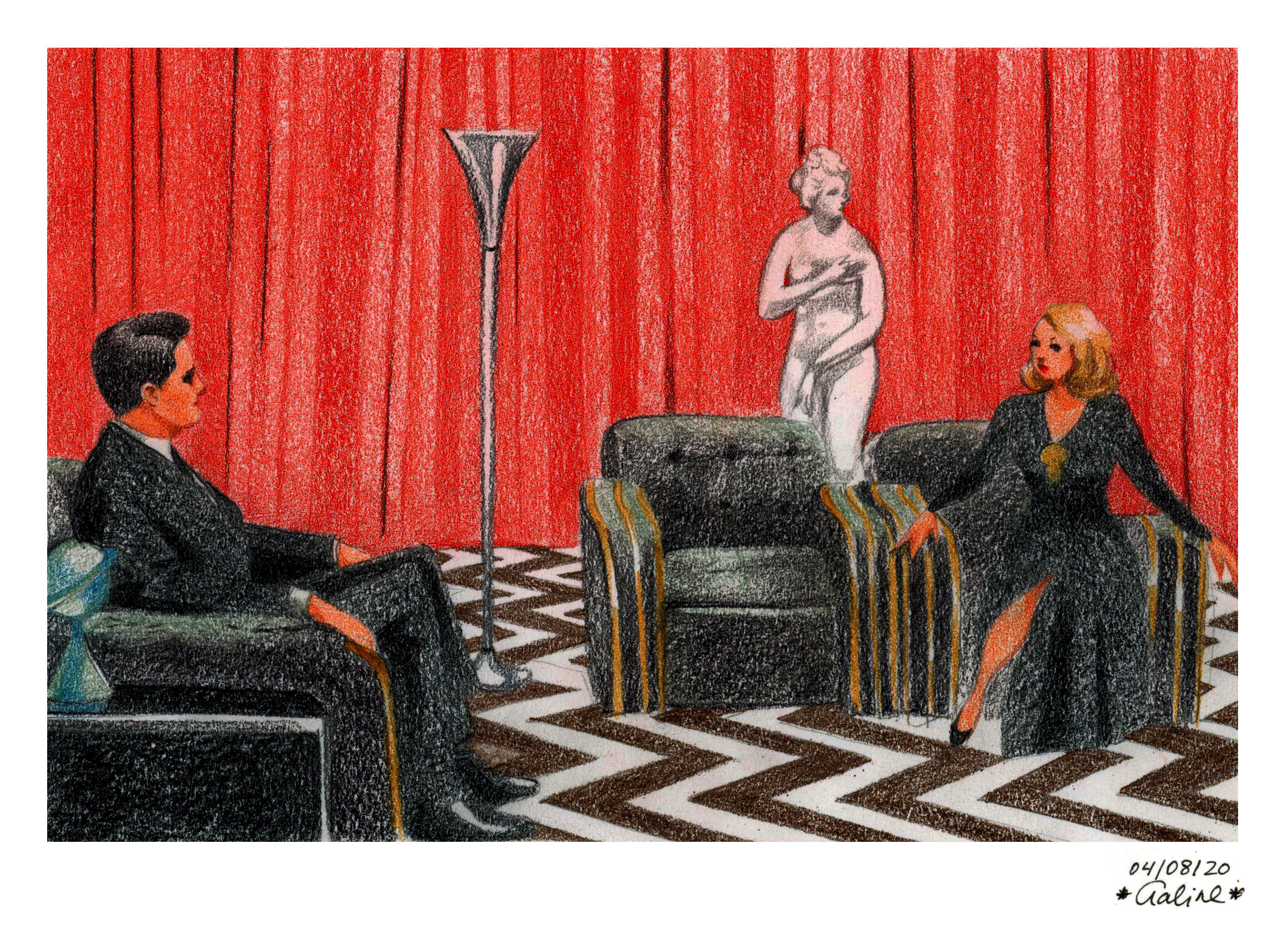 Black Lodge, Twin Peaks Series