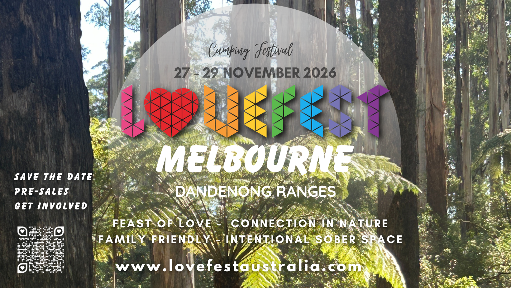Lovefest Melbourne - Dandenong Ranges VIC