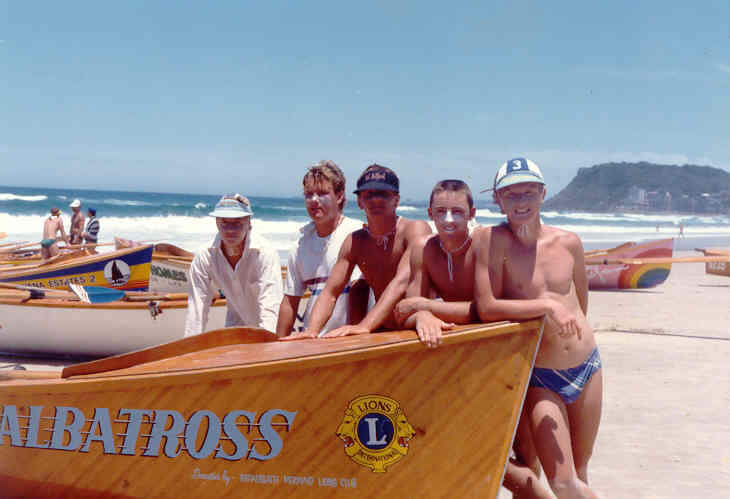 Nobby's Beach SLSC Junior Boat Crew