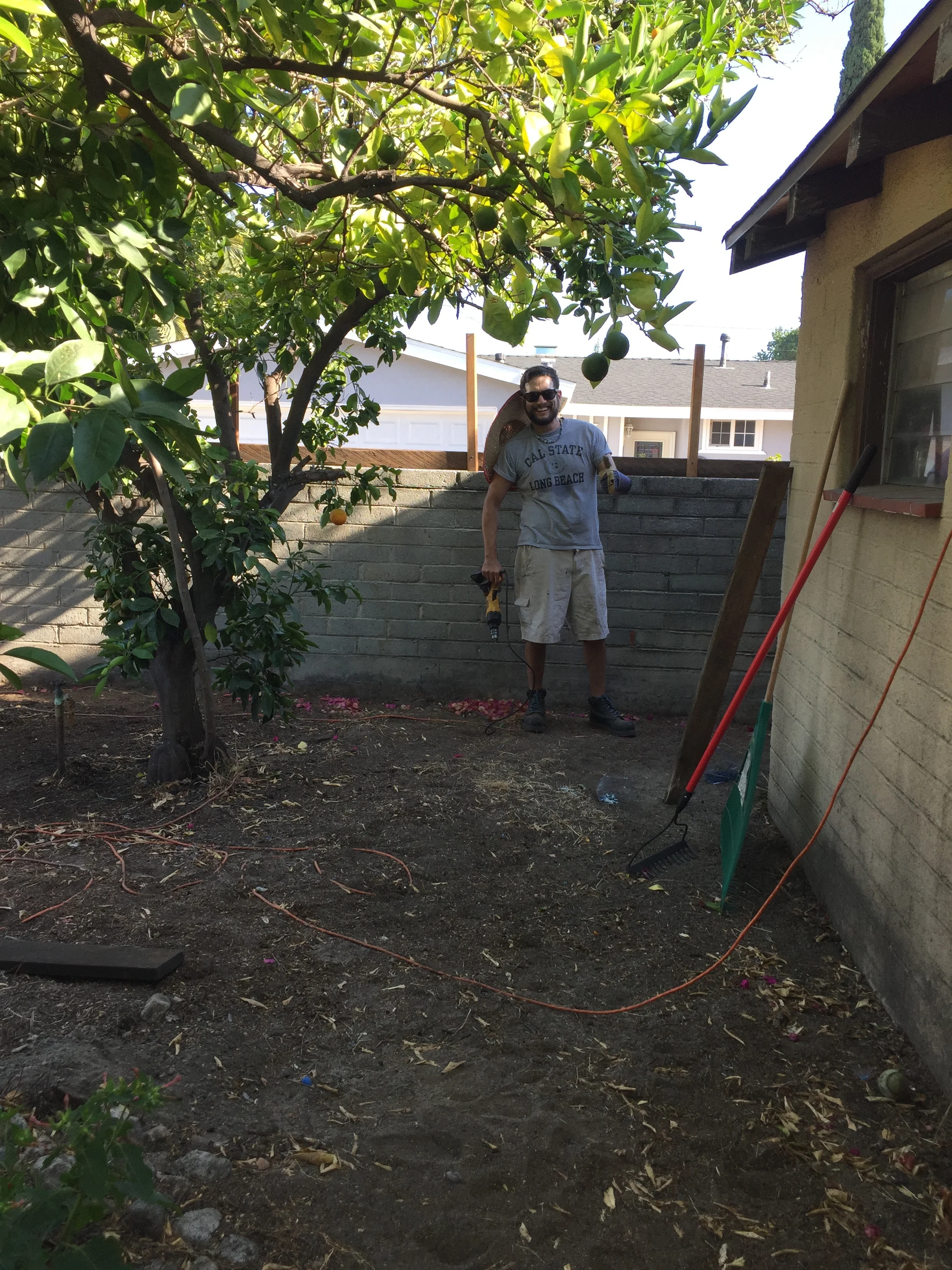 Backyard Home Improvement