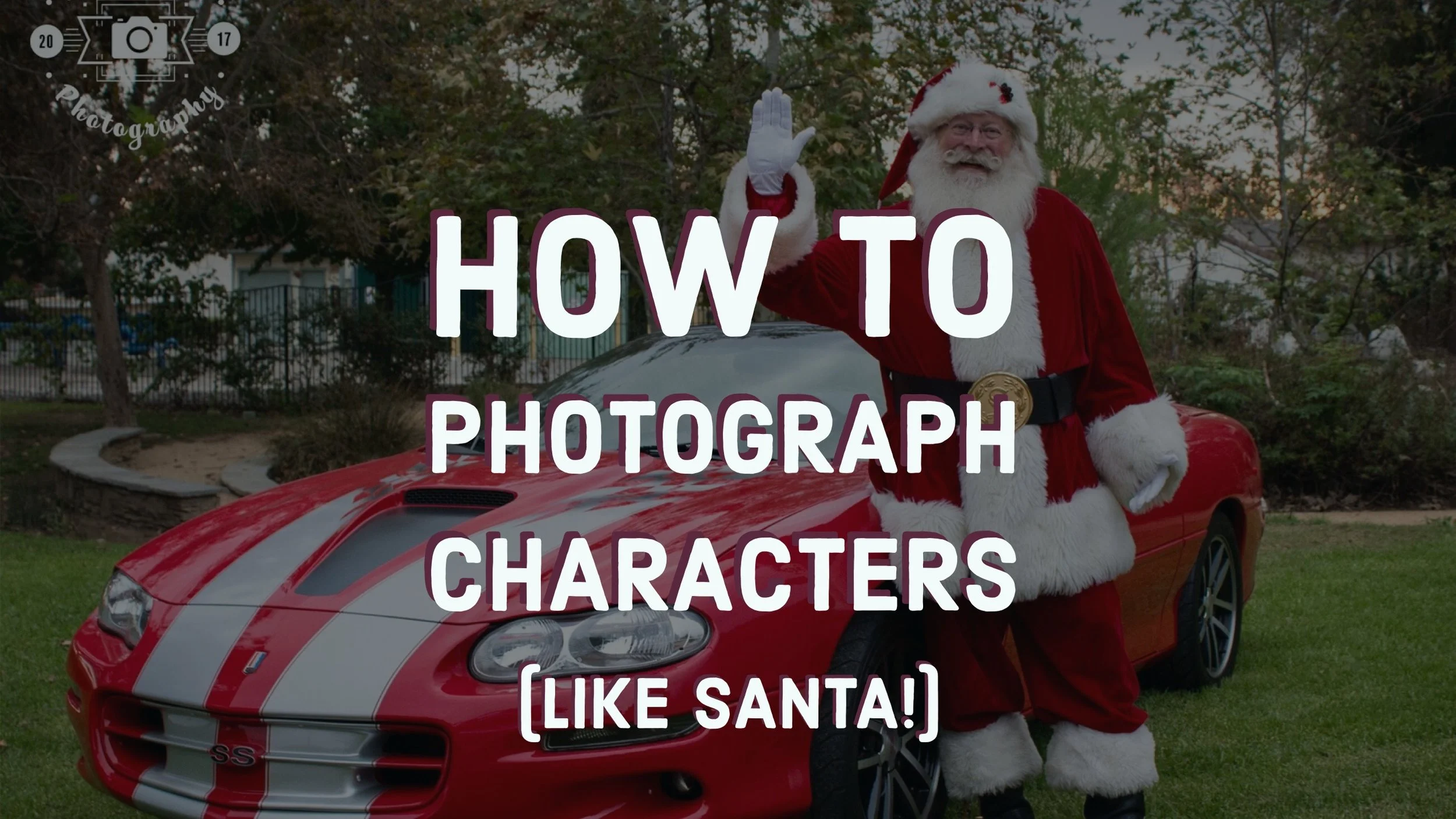 Photographing Santa Bob